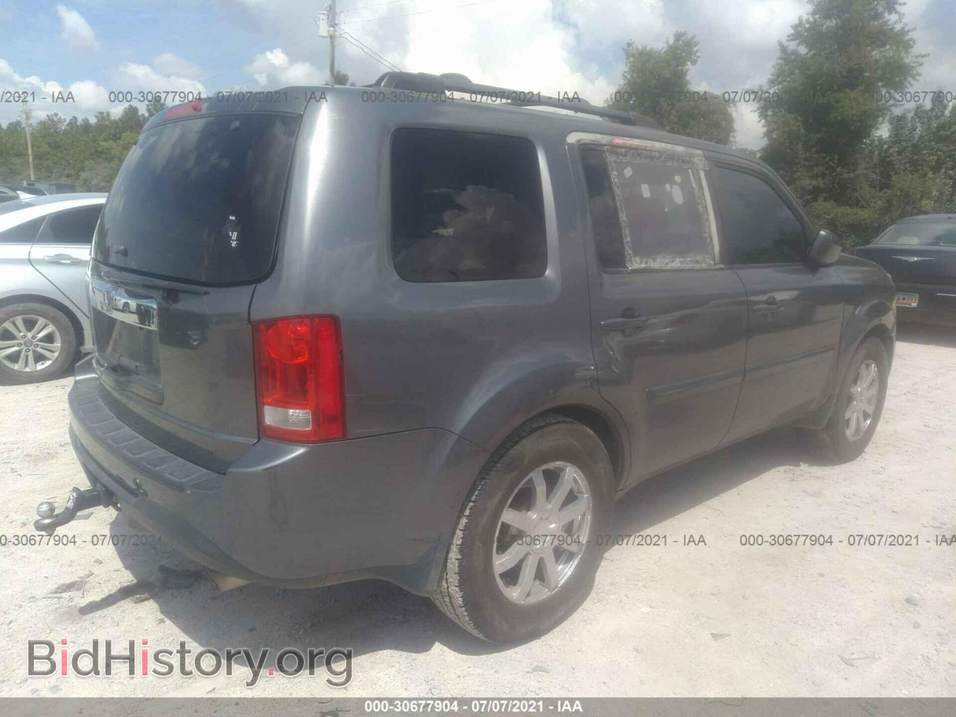 2013 HONDA PILOT - VIN: 5FNYF3H43DB024603 - Фото 4
