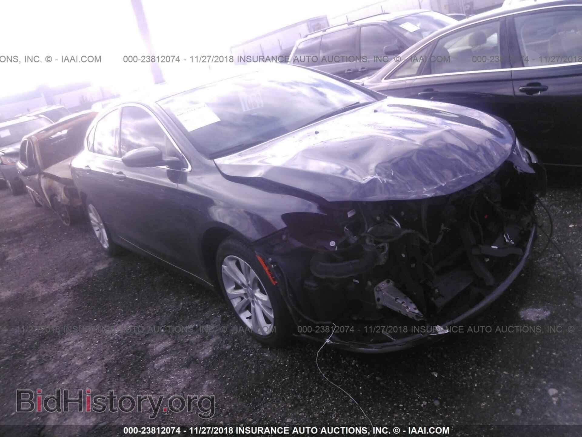 Фотография 1C3CCCAB9GN164337 - CHRYSLER 200 2016
