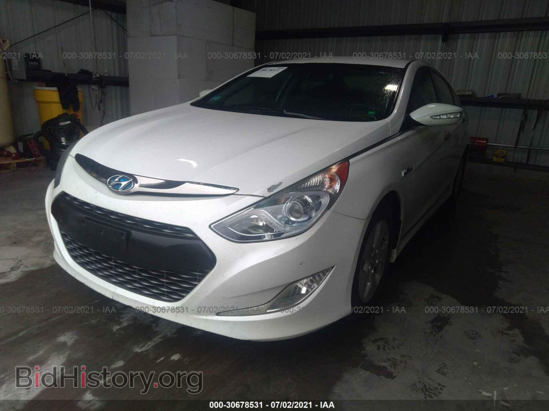 2012 HYUNDAI SONATA - VIN: KMHEC4A41CA038384 - Фото 2