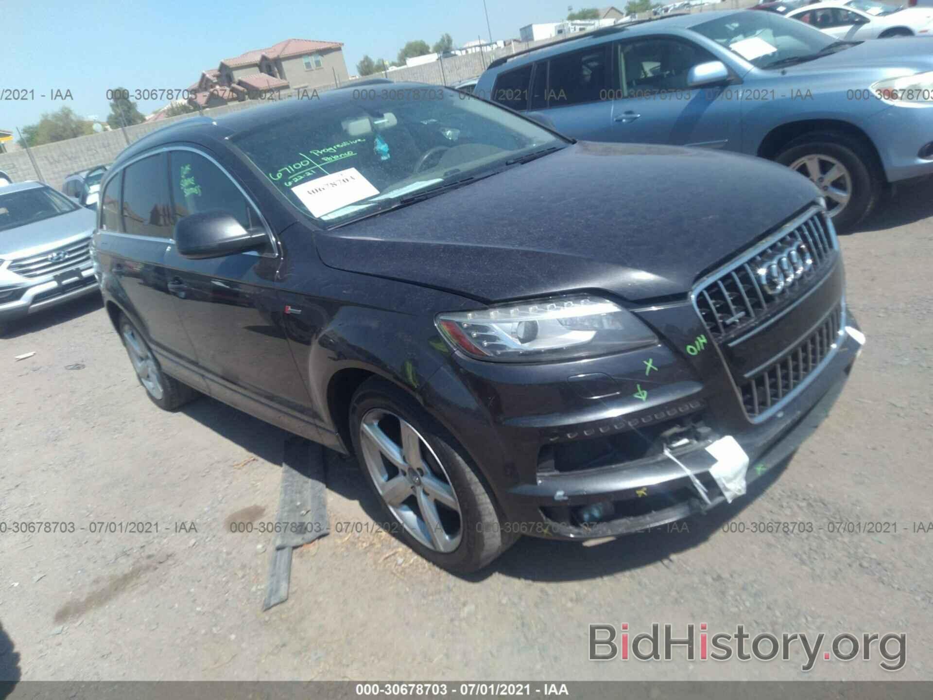 Photo WA1DGBFE8DD002454 - AUDI Q7 2013