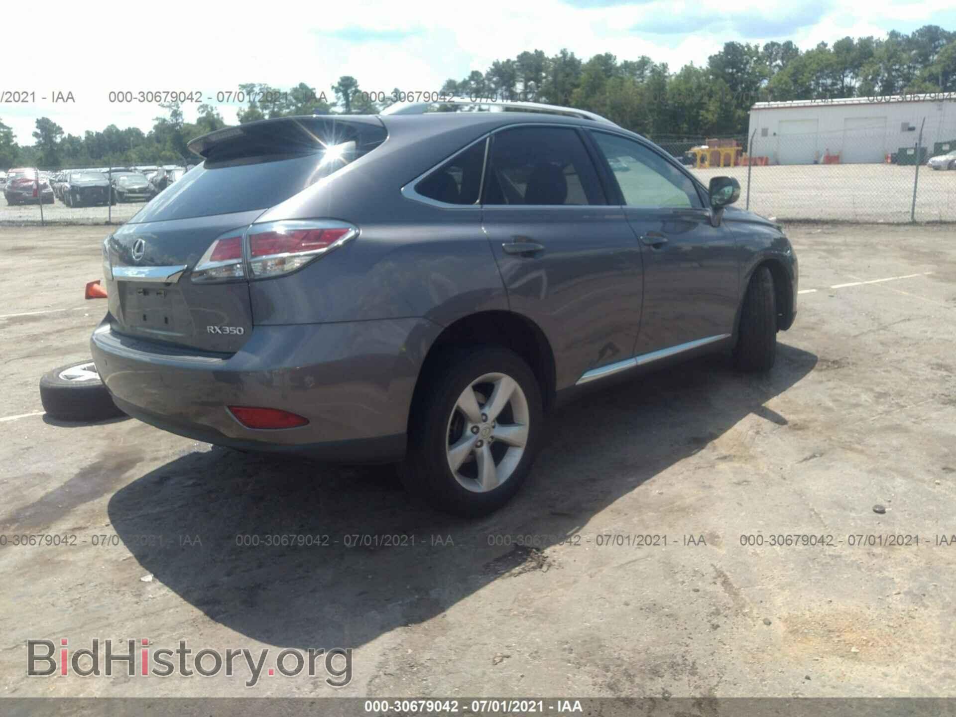 2015 LEXUS RX 350 - VIN: 2T2BK1BAXFC339583 - Фото 4