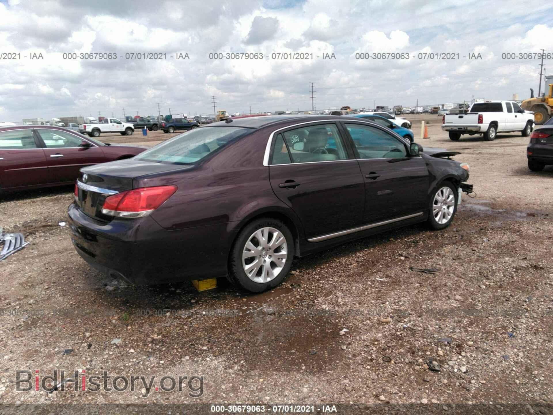 2011 TOYOTA AVALON - VIN: 4T1BK3DB1BU383101 - Фото 4