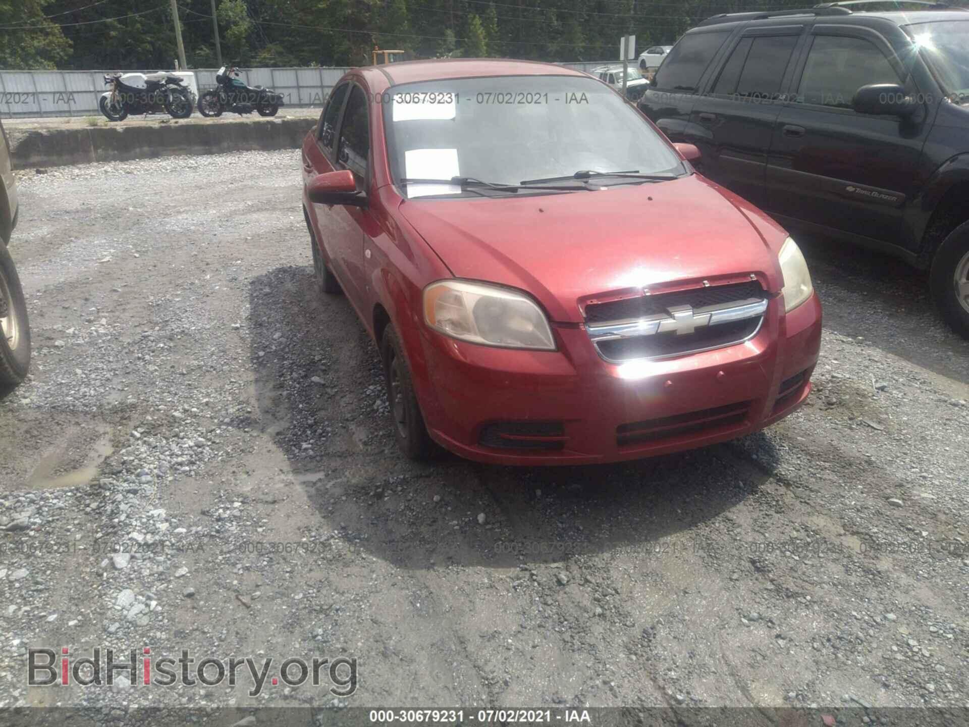2008 CHEVROLET AVEO - VIN: KL1TD56638B172492 - Фото 2