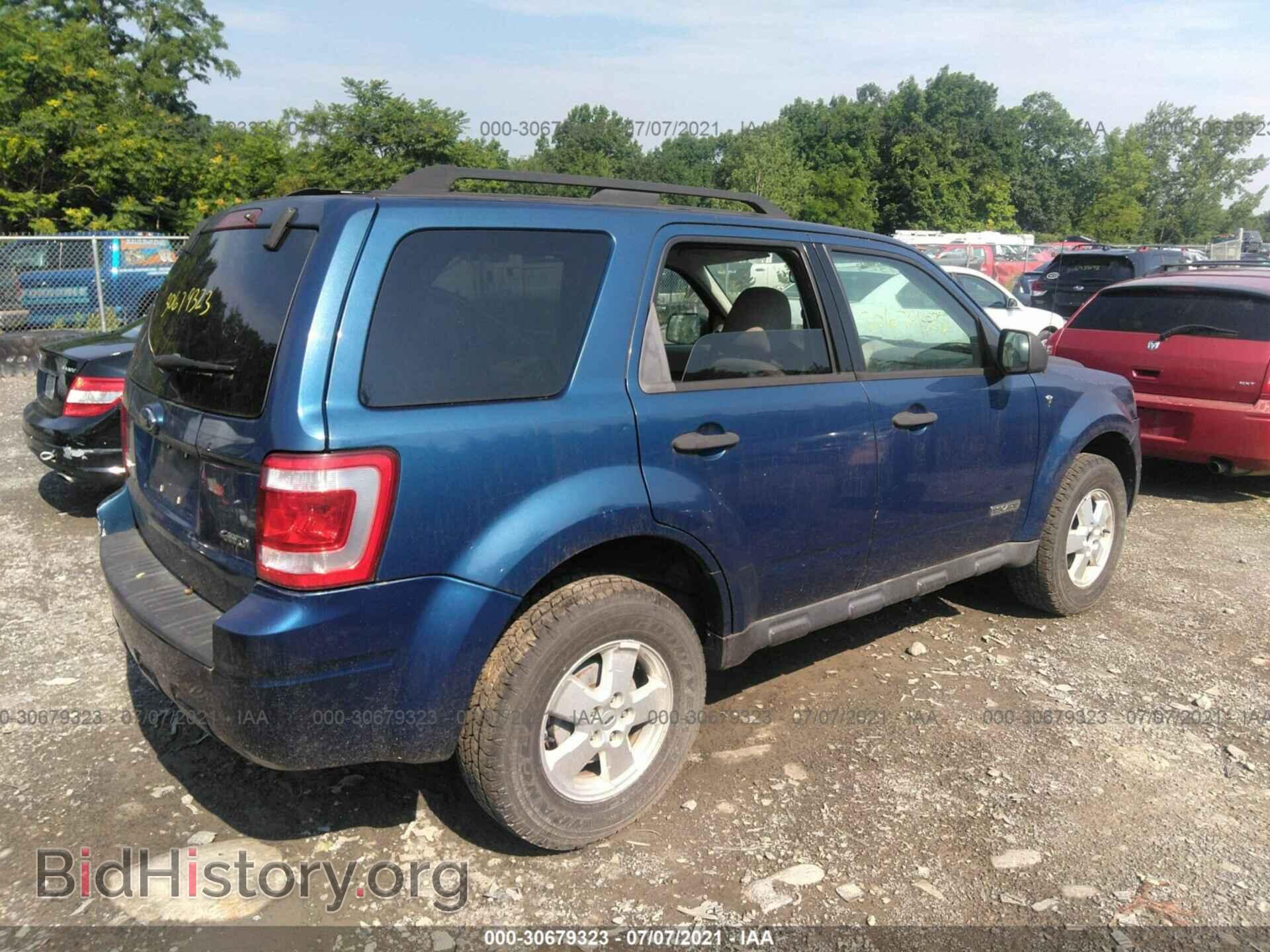 2008 FORD ESCAPE - VIN: 1FMCU93118KD83324 - Фото 4