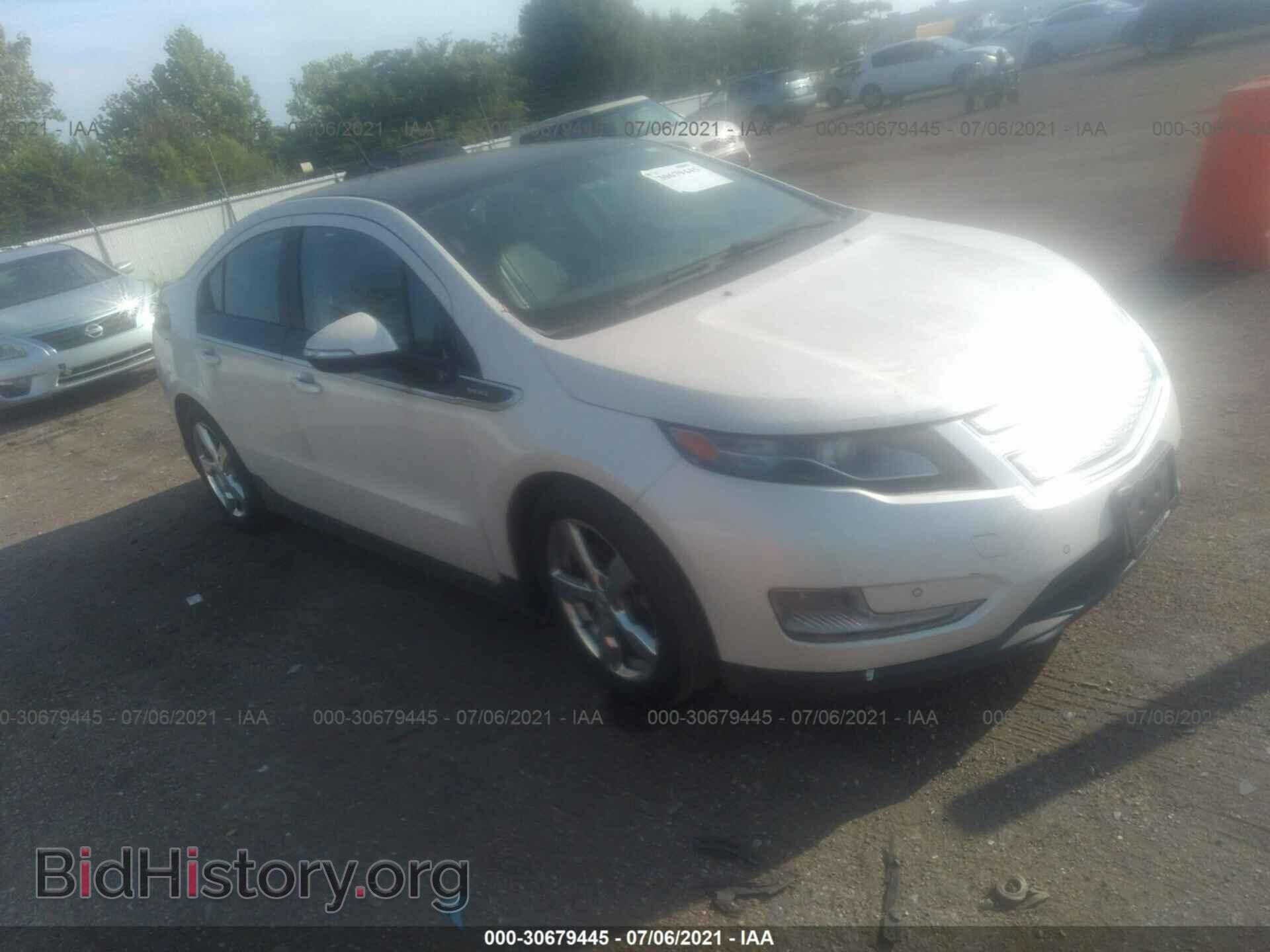 Photo 1G1RD6E48CU100394 - CHEVROLET VOLT 2012