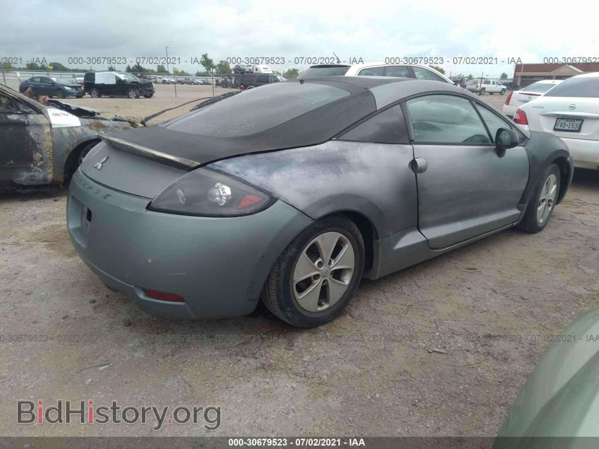 2007 MITSUBISHI ECLIPSE - VIN: 4A3AK24F97E015325 - Photo 4