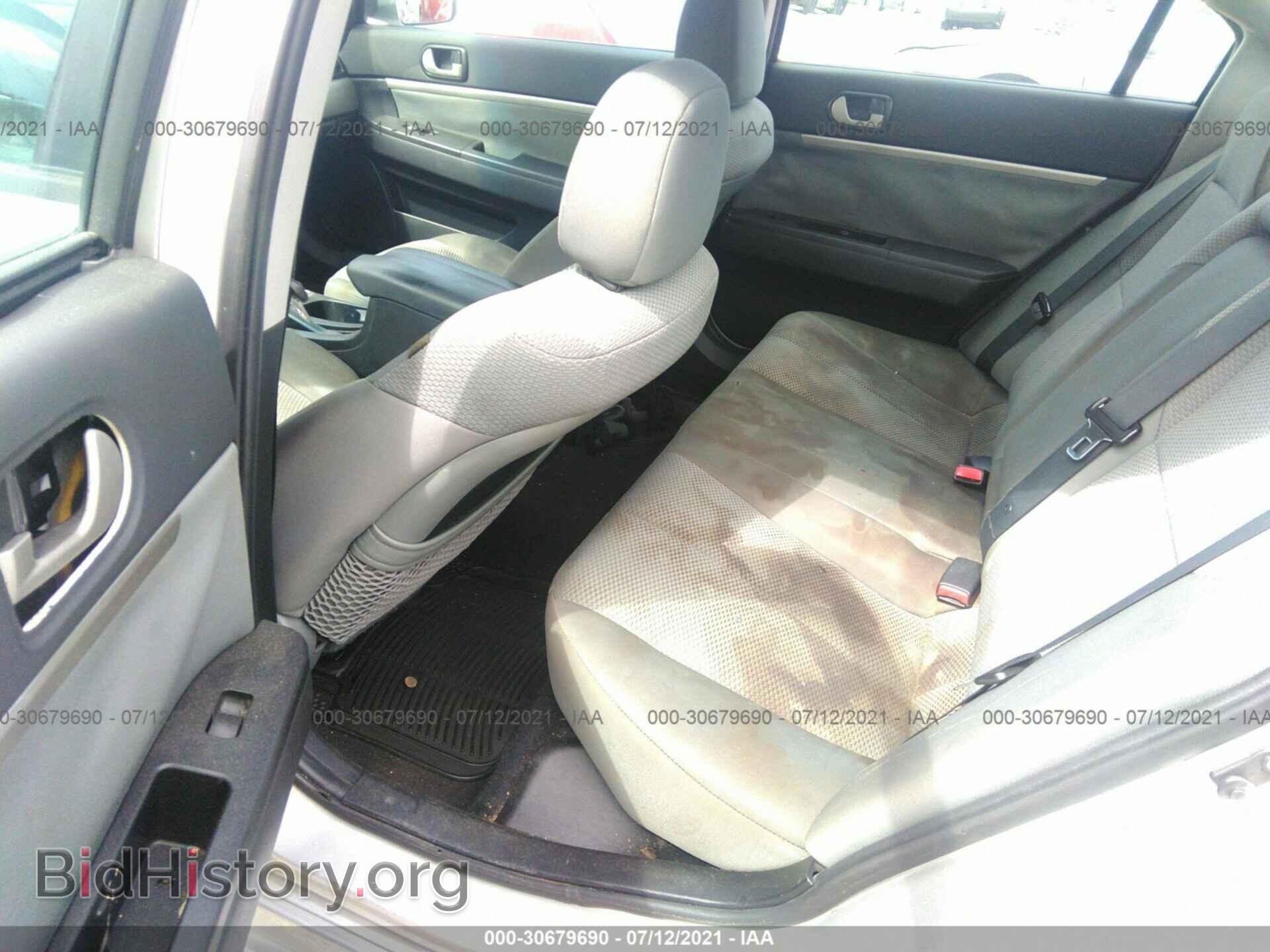2010 MITSUBISHI GALANT - VIN: 4A32B2FF0AE012578 - Фото 8