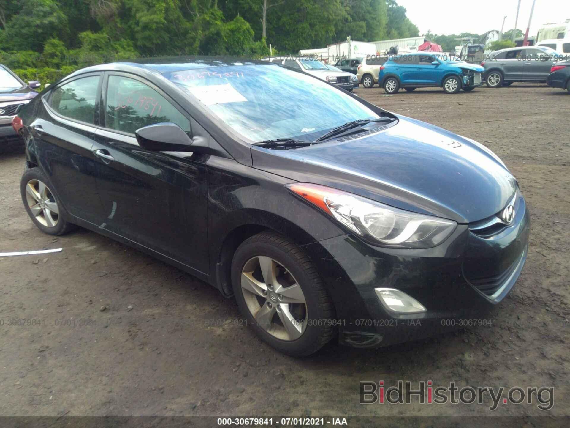 Photo KMHDH4AE5DU646818 - HYUNDAI ELANTRA 2013