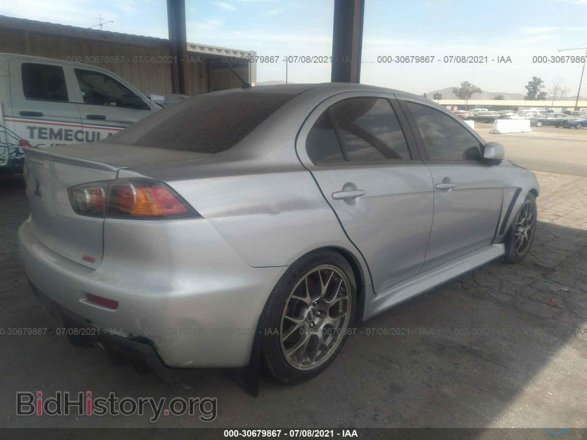 2013 MITSUBISHI LANCER EVOLUTION - VIN: JA32W5FV0DU016350 - Фото 4