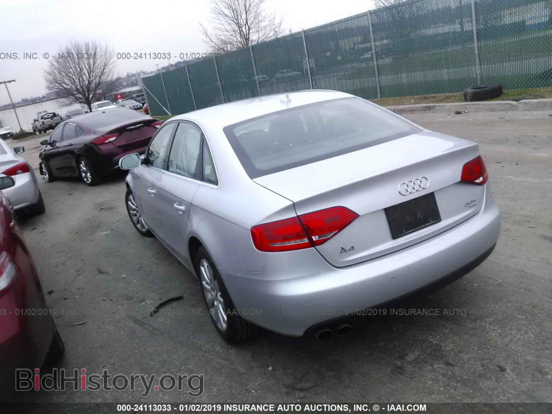 2011 AUDI A4 - VIN: WAUFFAFL2BA089368 - Photo 3