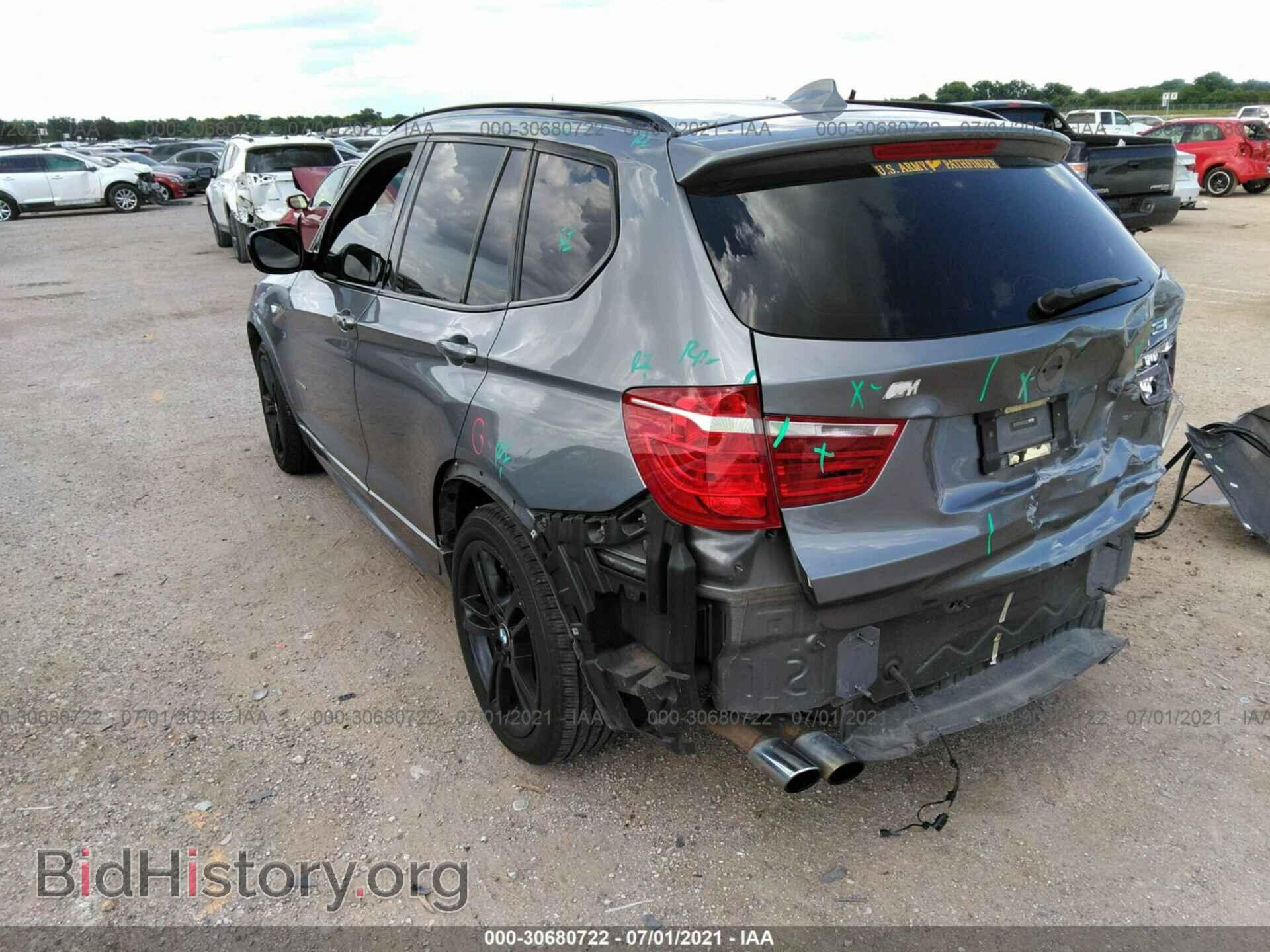 2014 BMW X3 - VIN: 5UXWX7C57E0E79449 - Фото 3
