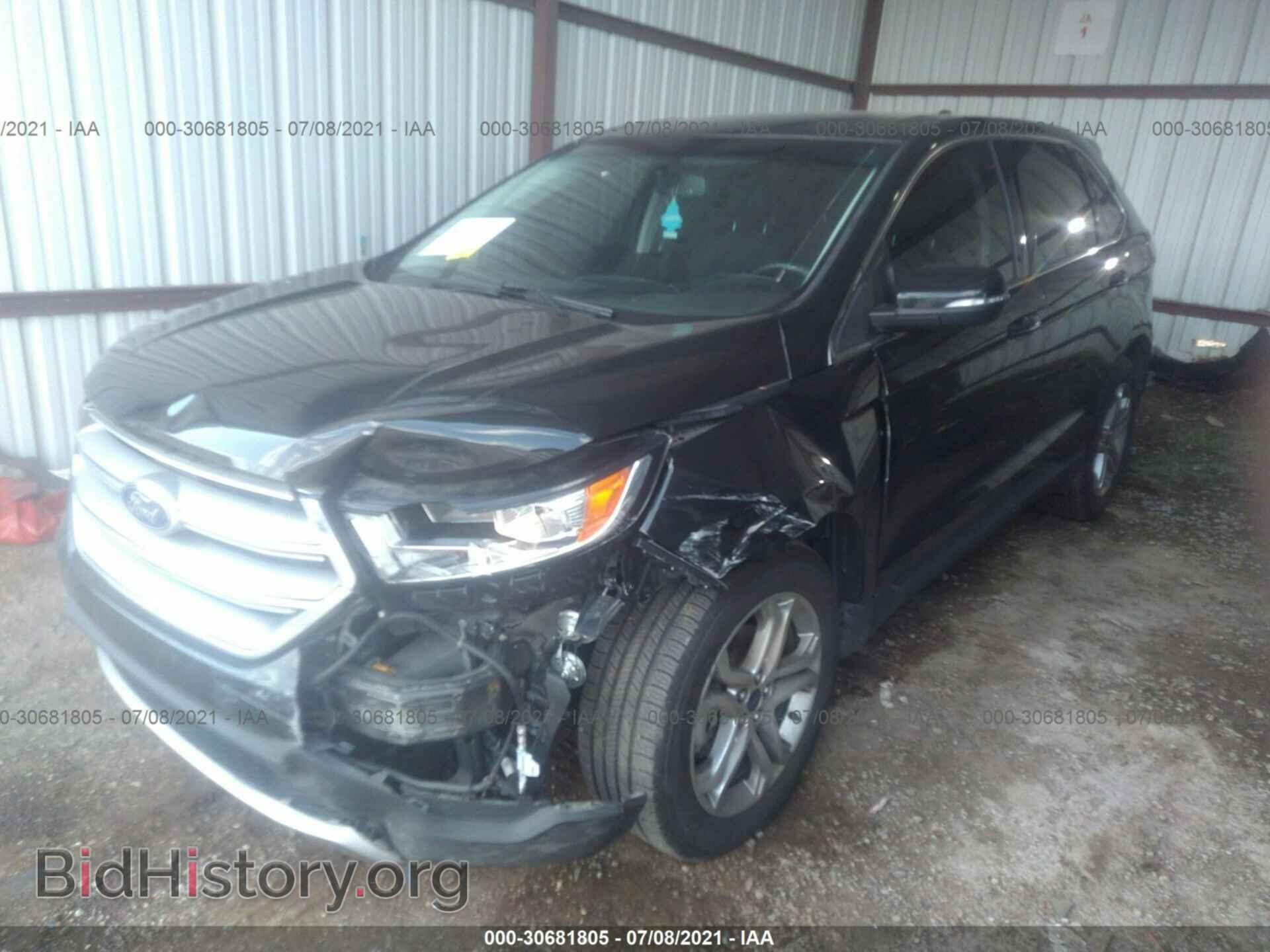 2015 FORD EDGE - VIN: 2FMTK3K9XFBC37148 - Фото 2