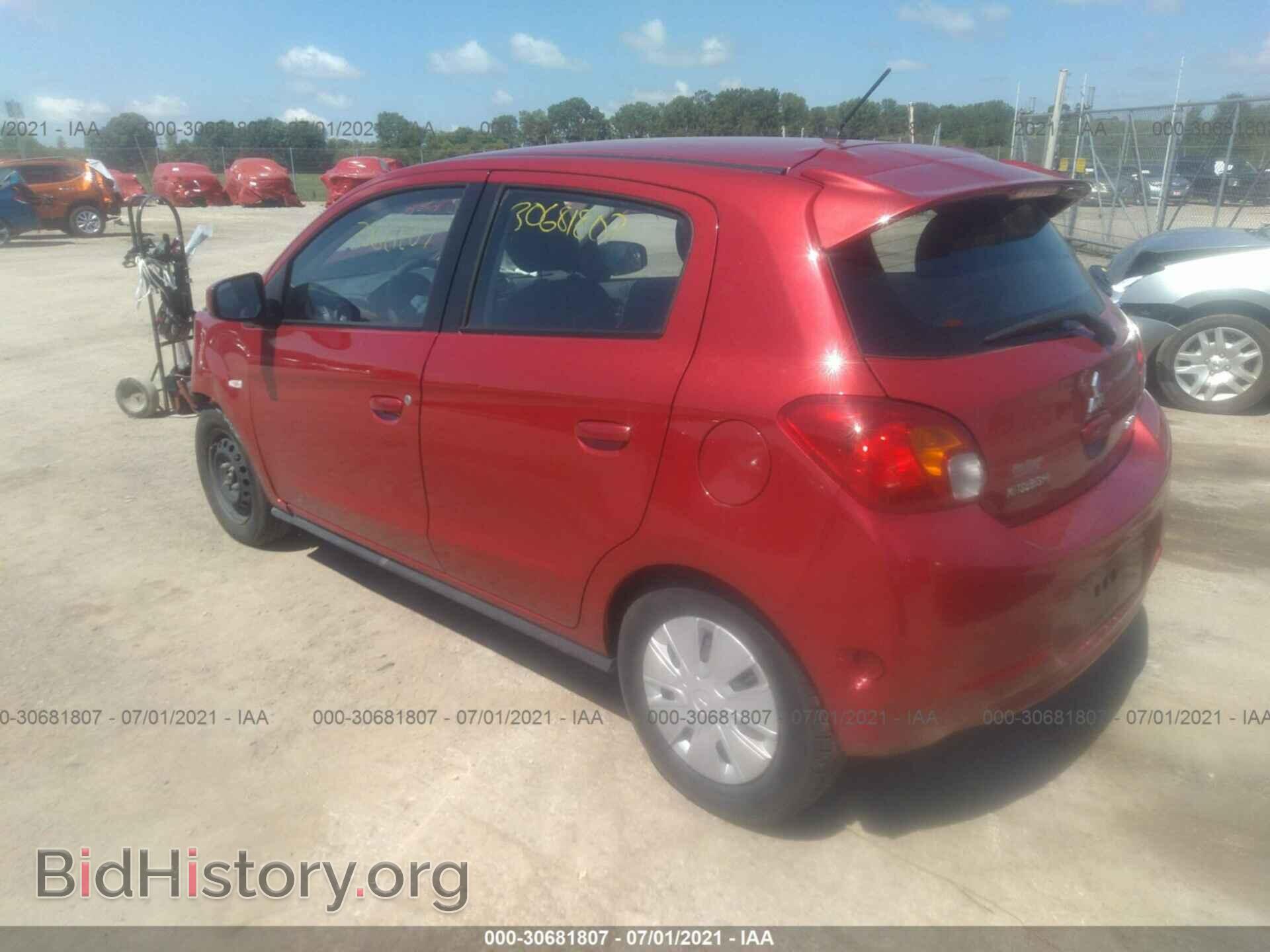2015 MITSUBISHI MIRAGE - VIN: ML32A3HJ3FH036203 - Фото 3
