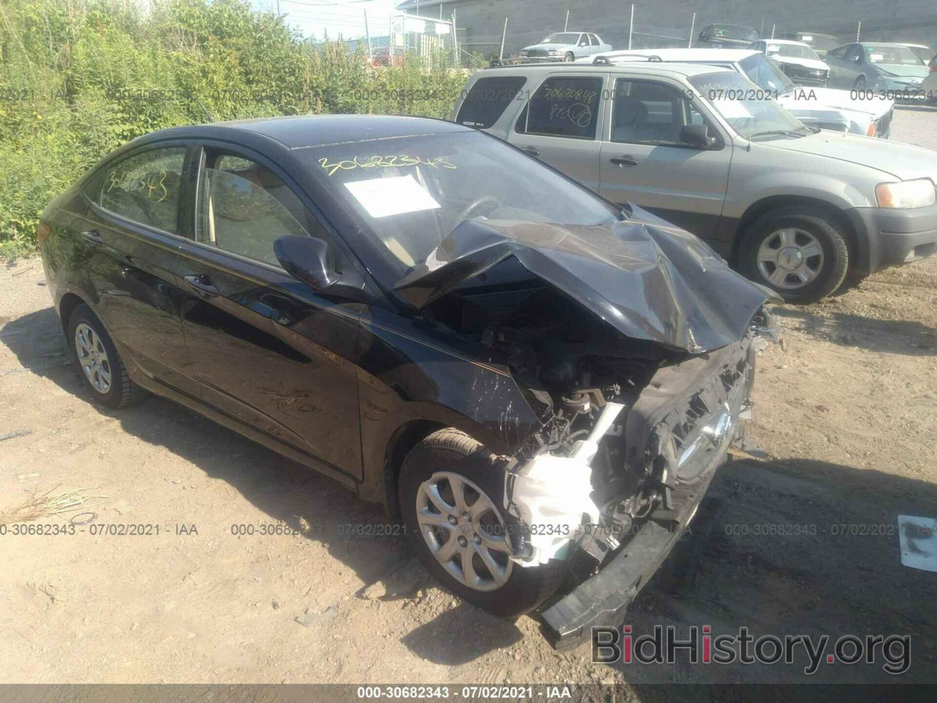 Photo KMHCT4AE2DU442682 - HYUNDAI ACCENT 2013