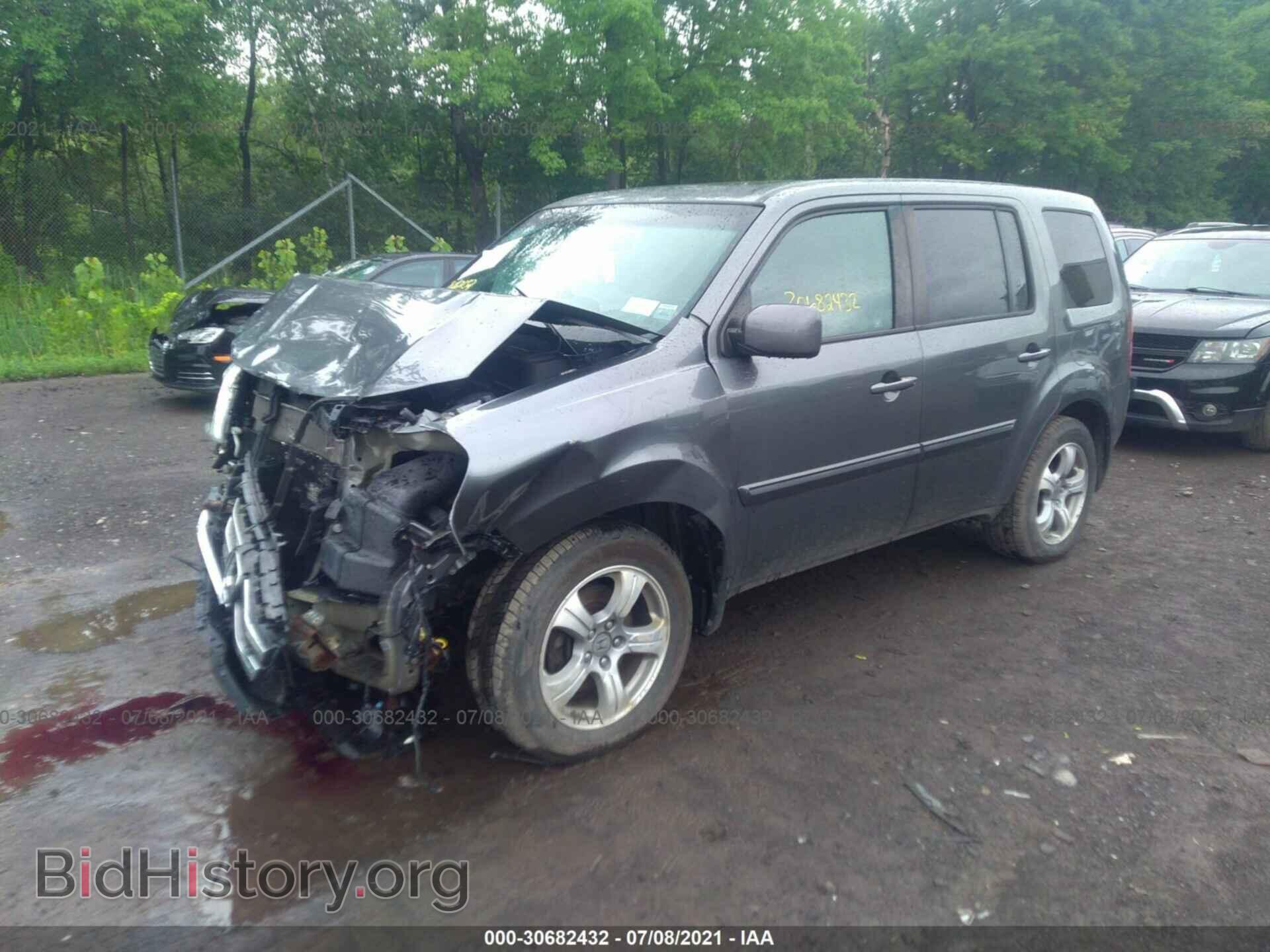 2012 HONDA PILOT - VIN: 5FNYF4H50CB081869 - Фото 2