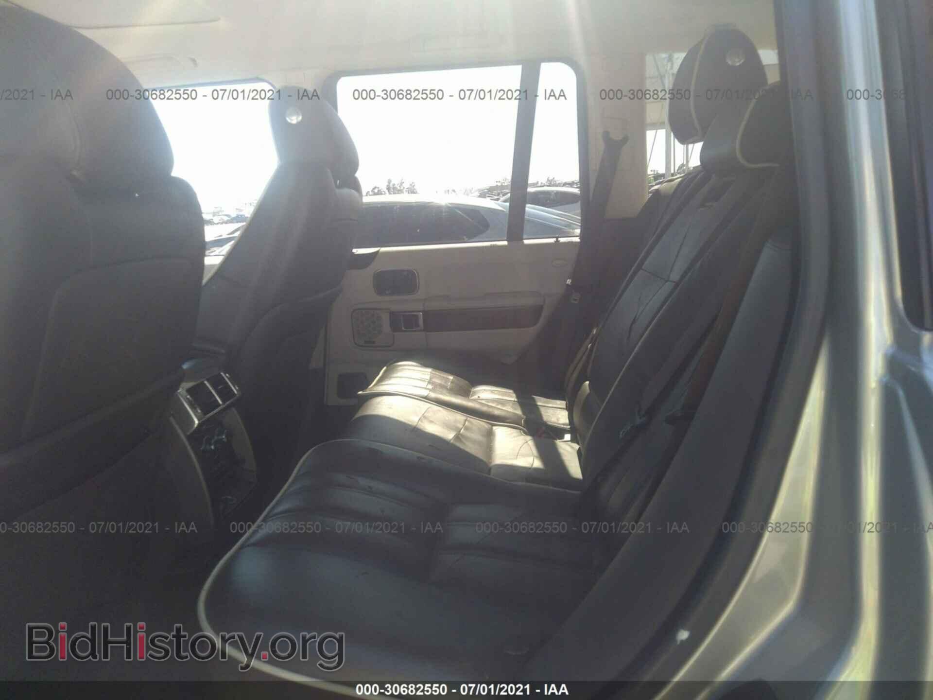 2012 LAND ROVER RANGE ROVER - VIN: SALMF1D46CA384702 - Фото 8