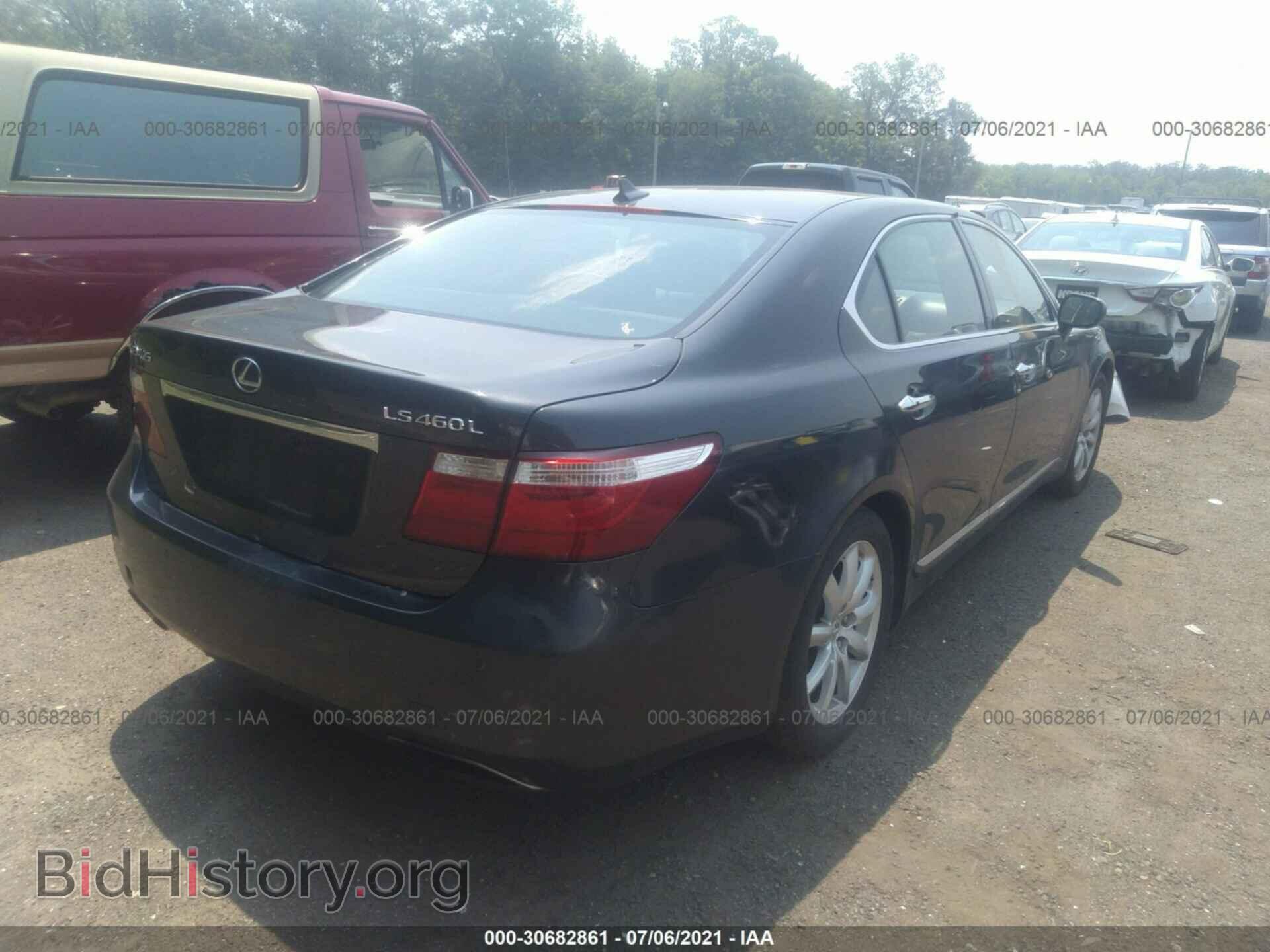 2007 LEXUS LS 460 - VIN: JTHGL46F975002396 - Фото 4
