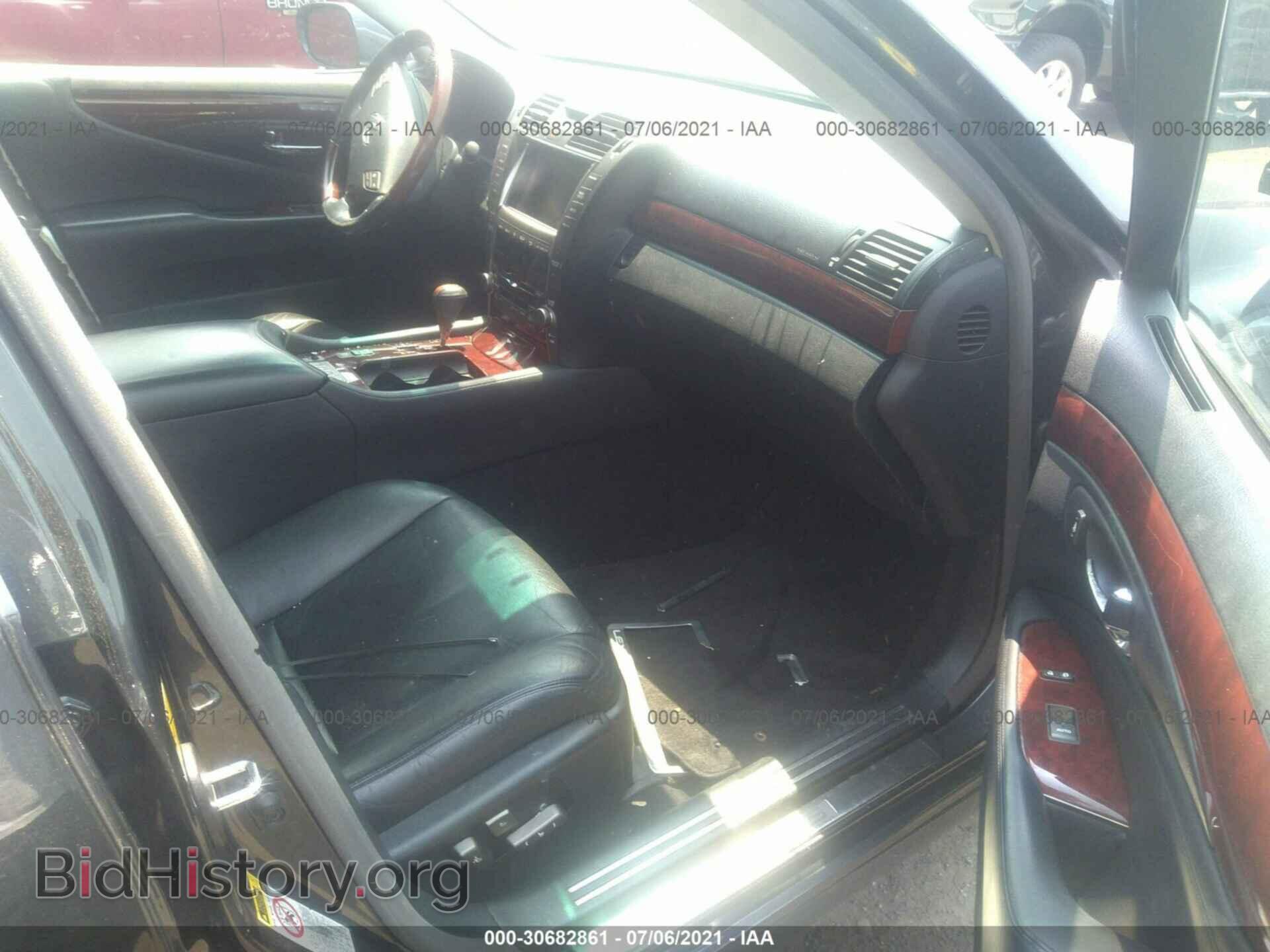 2007 LEXUS LS 460 - VIN: JTHGL46F975002396 - Фото 5