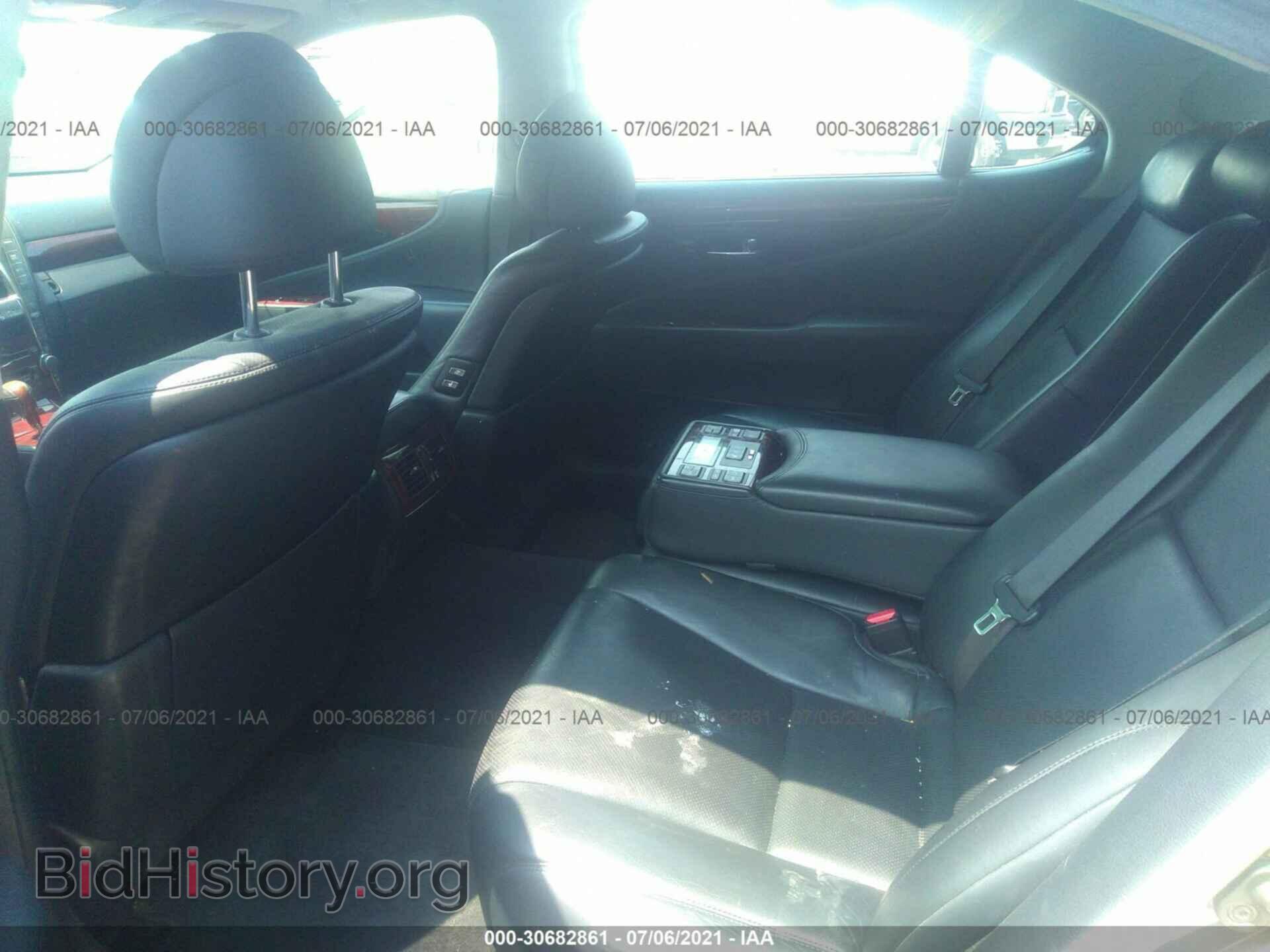 2007 LEXUS LS 460 - VIN: JTHGL46F975002396 - Фото 8