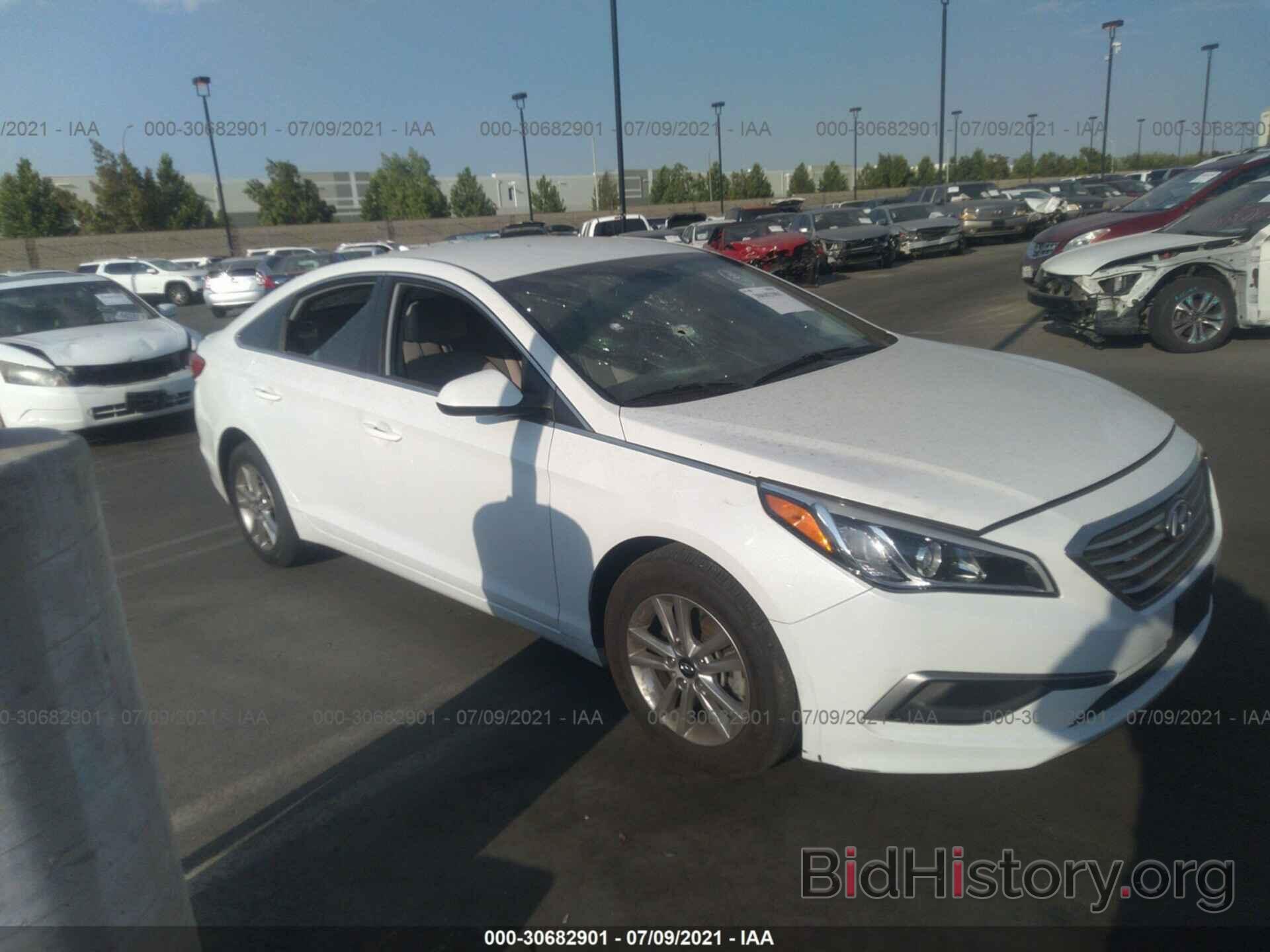 Фотография 5NPE24AF7GH345517 - HYUNDAI SONATA 2016