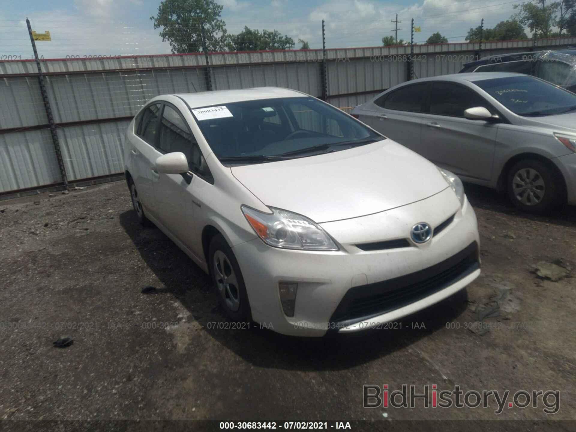 Фотография JTDKN3DU0D5591528 - TOYOTA PRIUS 2013