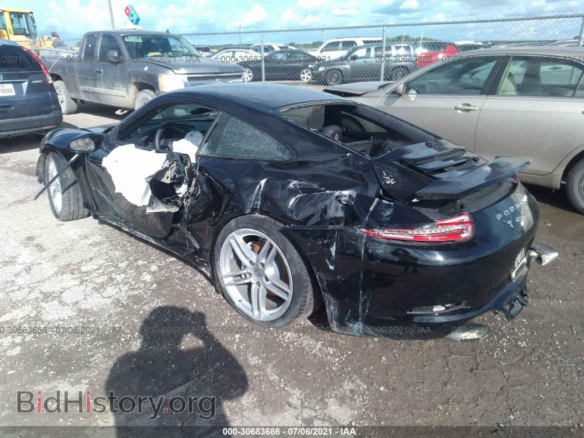 2013 PORSCHE 911 - VIN: WP0AA2A91DS107014 - Фото 3