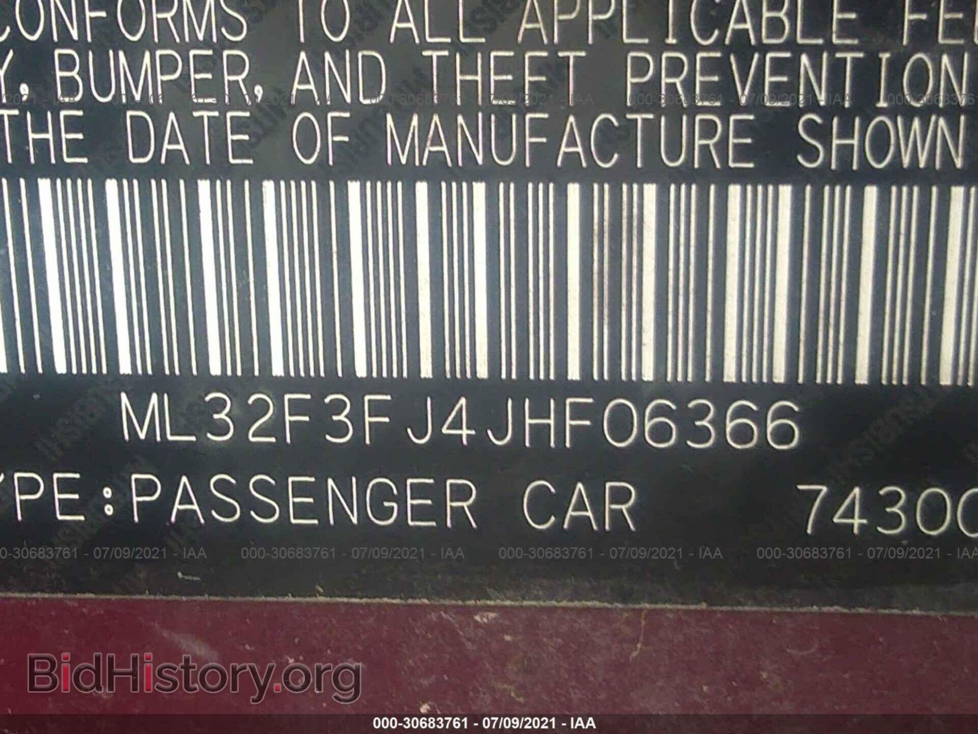 2018 MITSUBISHI MIRAGE G4 - VIN: ML32F3FJ4JHF06366 - Фото 9