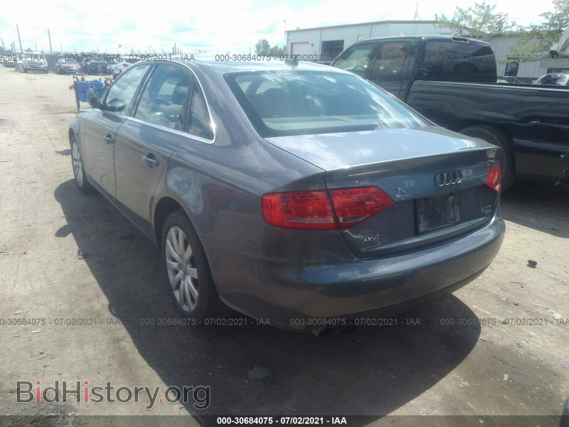 2012 AUDI A4 - VIN: WAUBFAFL1CA007727 - Фото 3