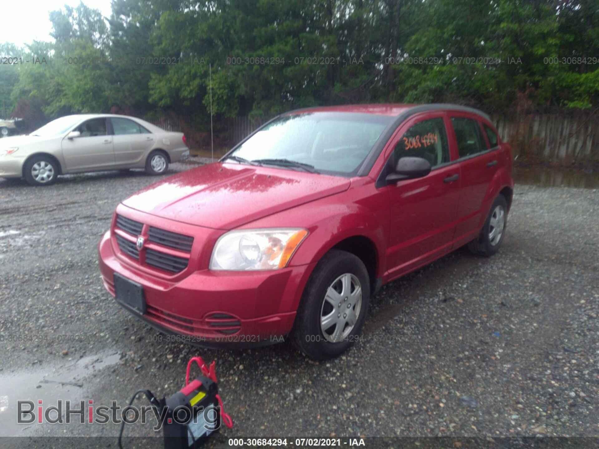 2007 DODGE CALIBER - VIN: 1B3HB28B97D277247 - Фото 2