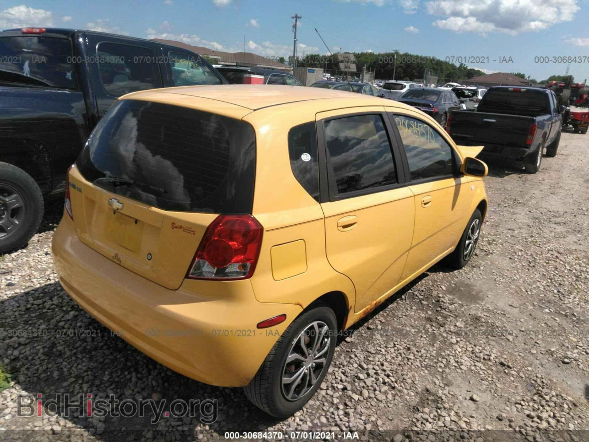 2006 CHEVROLET AVEO - VIN: KL1TD66656B633355 - Фото 4