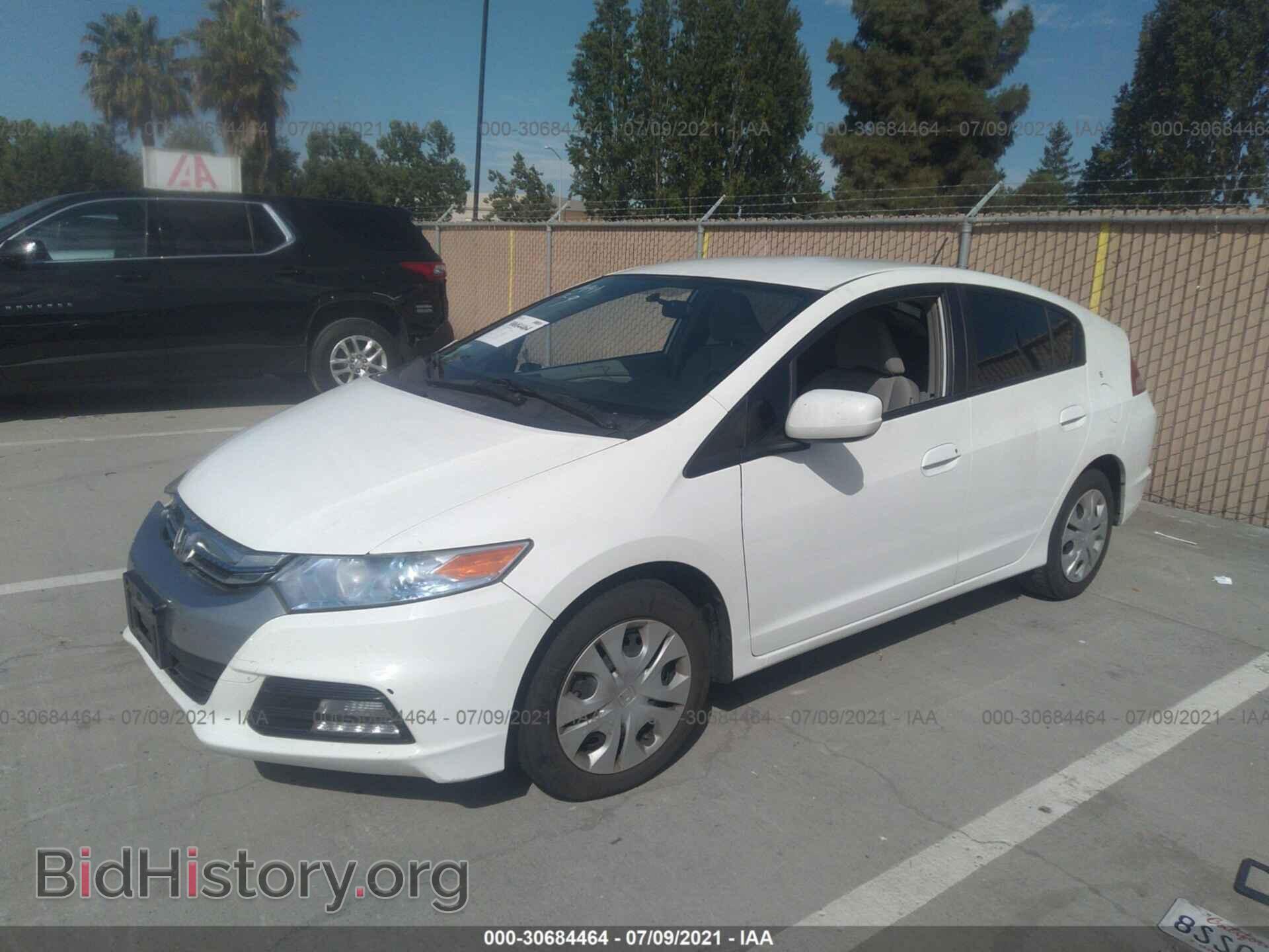 2013 HONDA INSIGHT - VIN: JHMZE2H38DS001456 - Фото 2