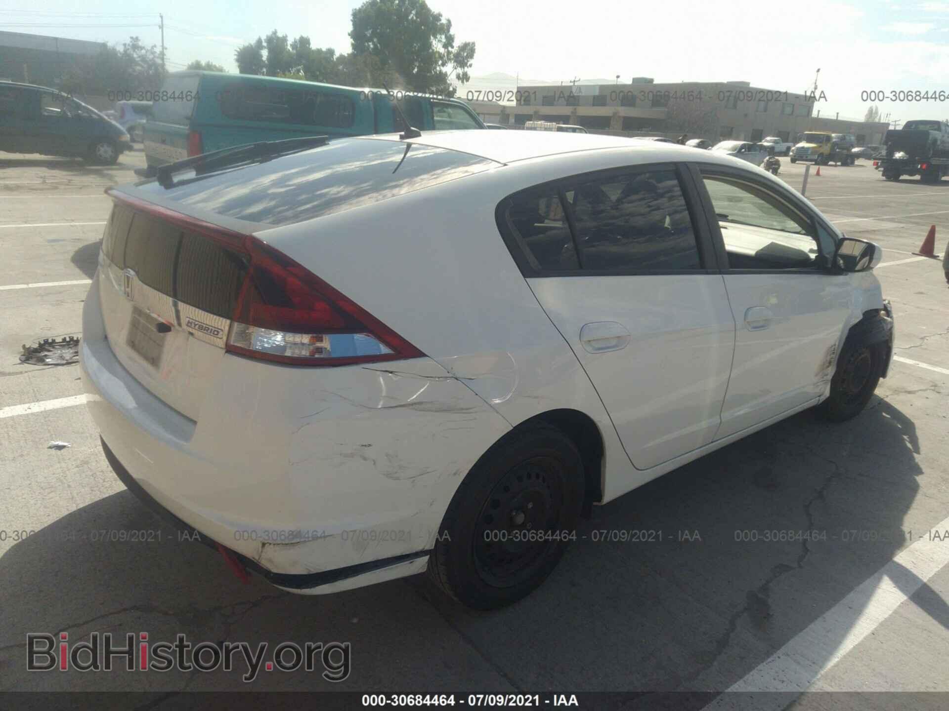 2013 HONDA INSIGHT - VIN: JHMZE2H38DS001456 - Фото 4