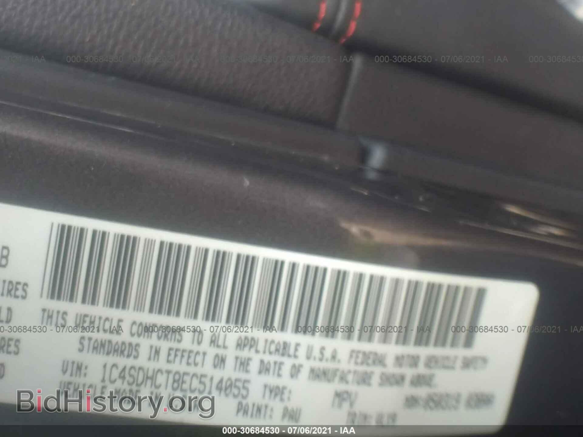 2014 DODGE DURANGO - VIN: 1C4SDHCT8EC514055 - Фото 9