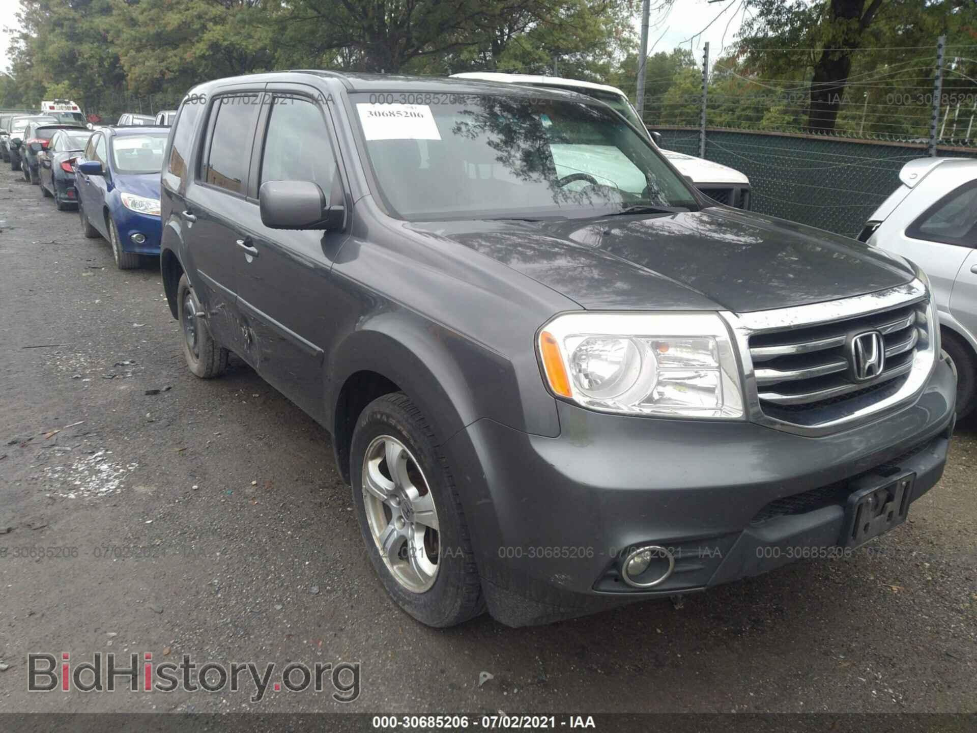 Photo 5FNYF4H73CB003670 - HONDA PILOT 2012