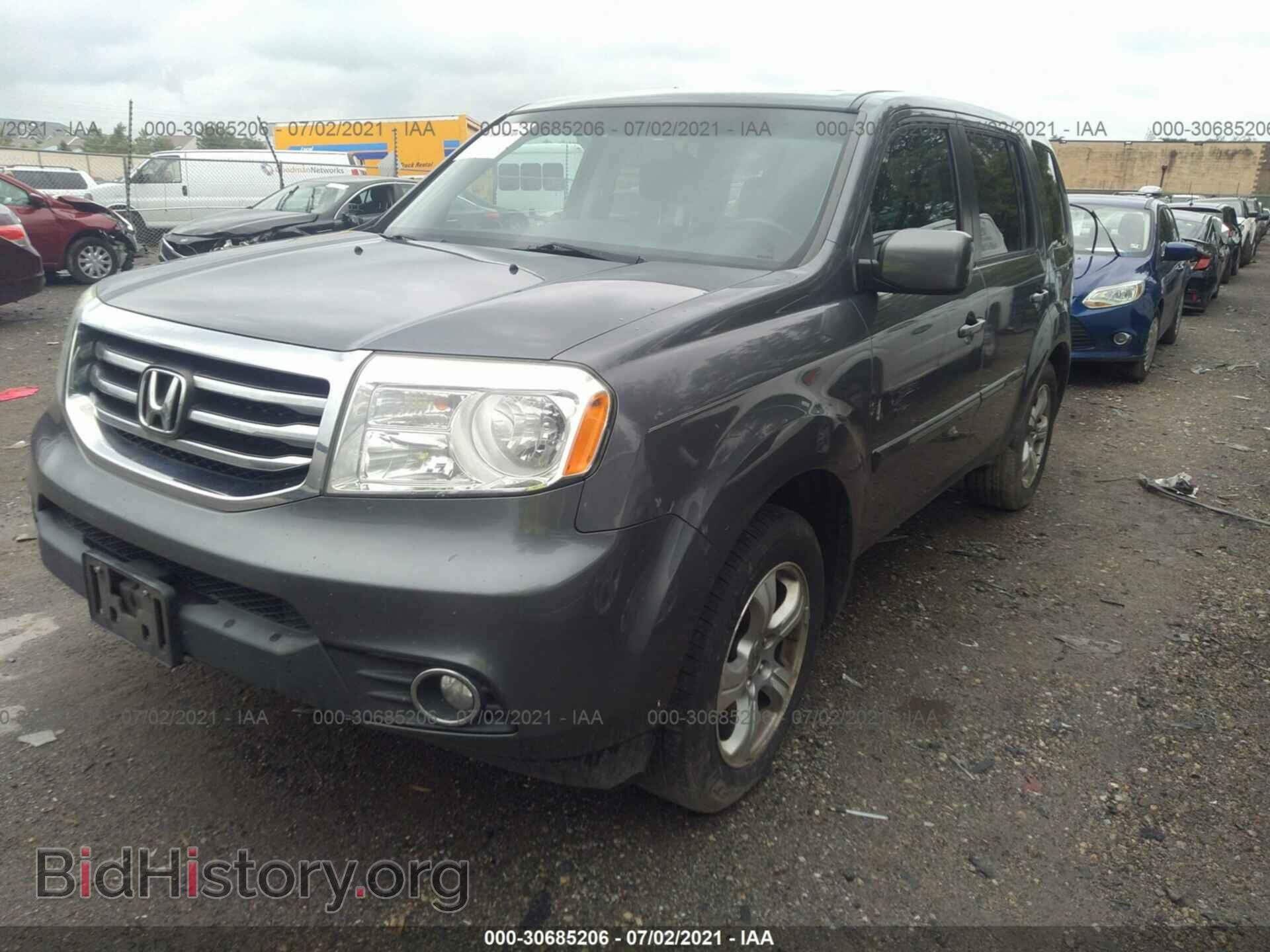 2012 HONDA PILOT - VIN: 5FNYF4H73CB003670 - Photo 2