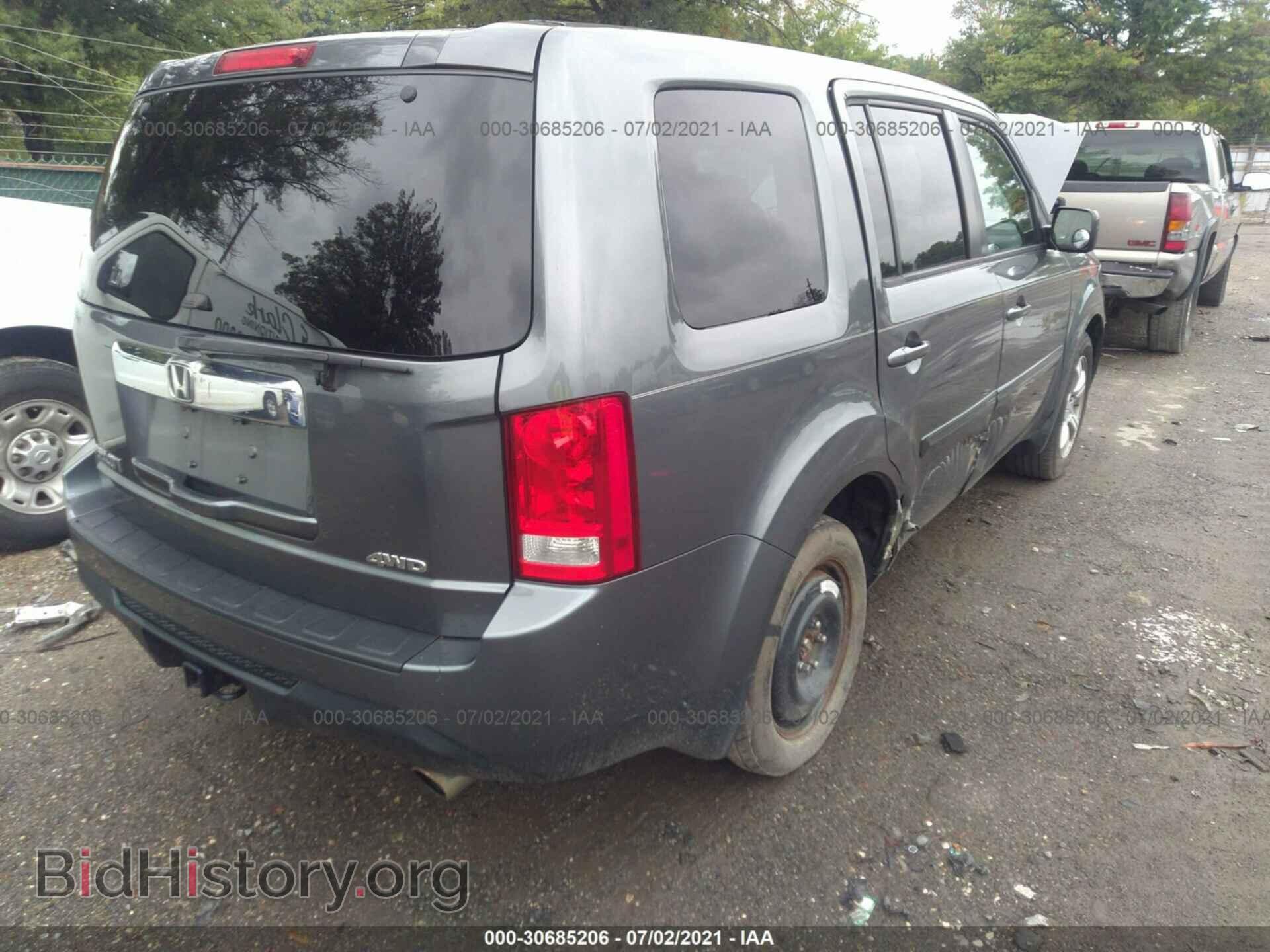 2012 HONDA PILOT - VIN: 5FNYF4H73CB003670 - Photo 4