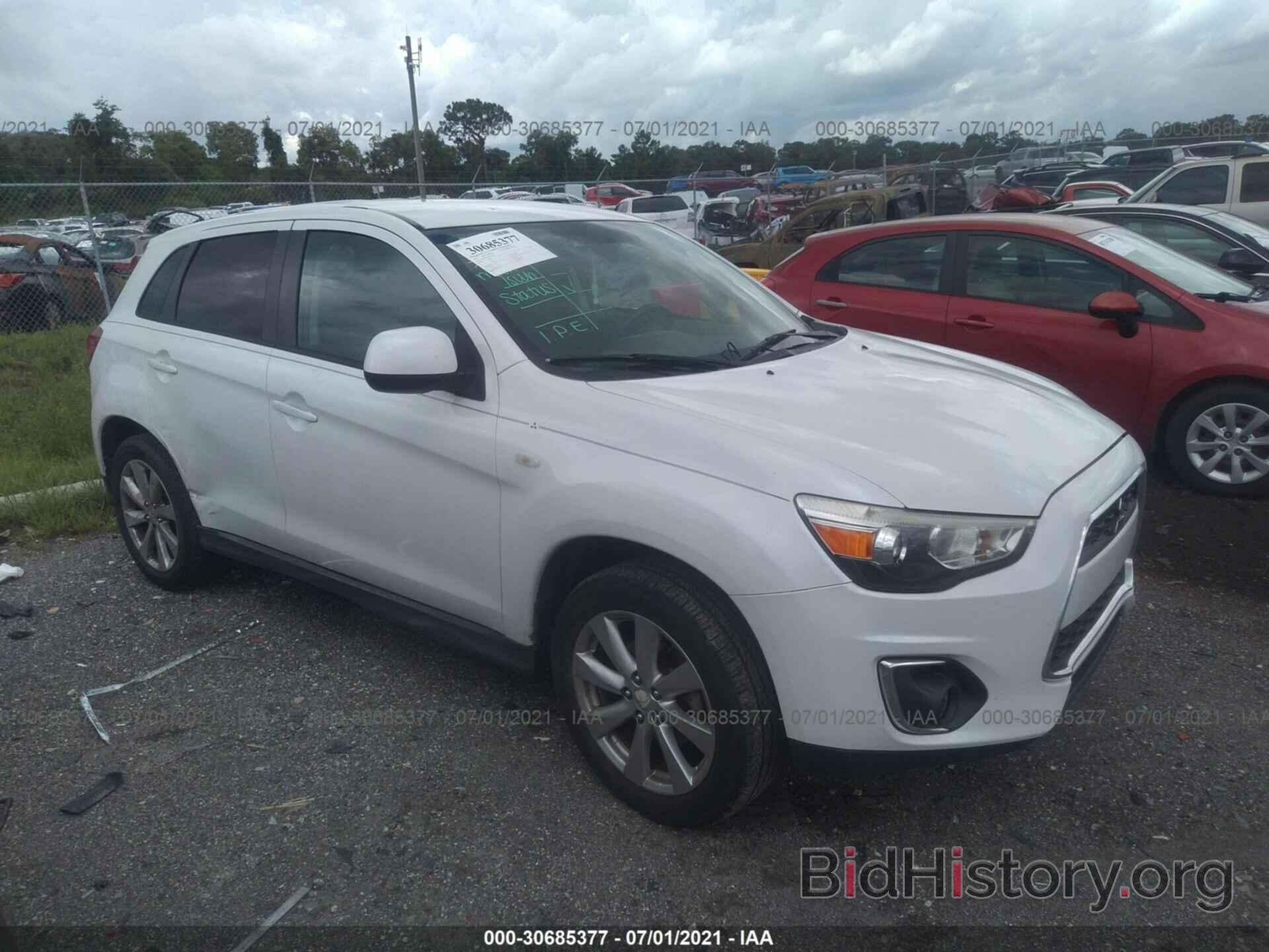 Photo 4A4AP3AU7FE030894 - MITSUBISHI OUTLANDER SPORT 2015