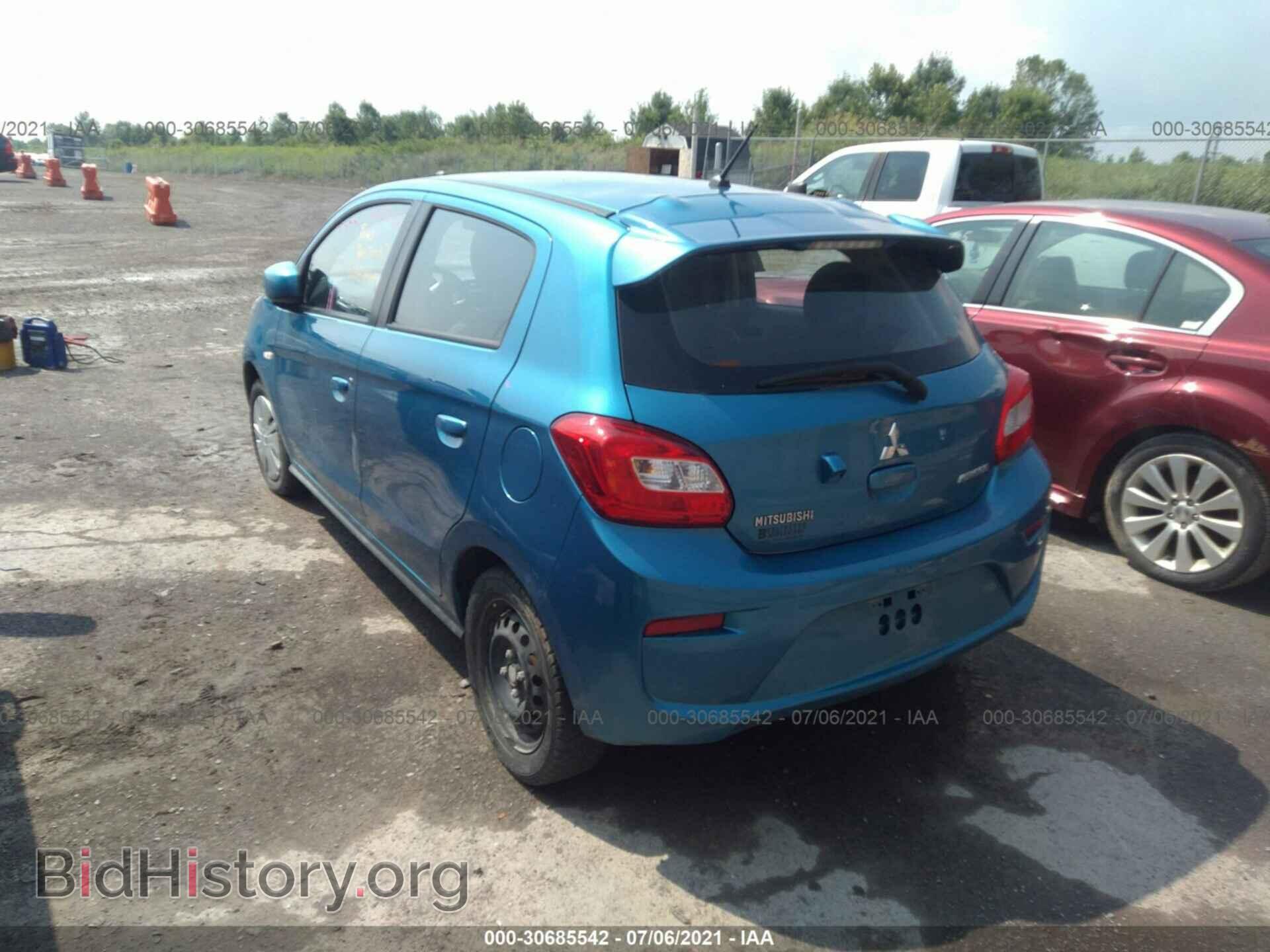2019 MITSUBISHI MIRAGE - VIN: ML32A3HJ5KH002676 - Фото 3