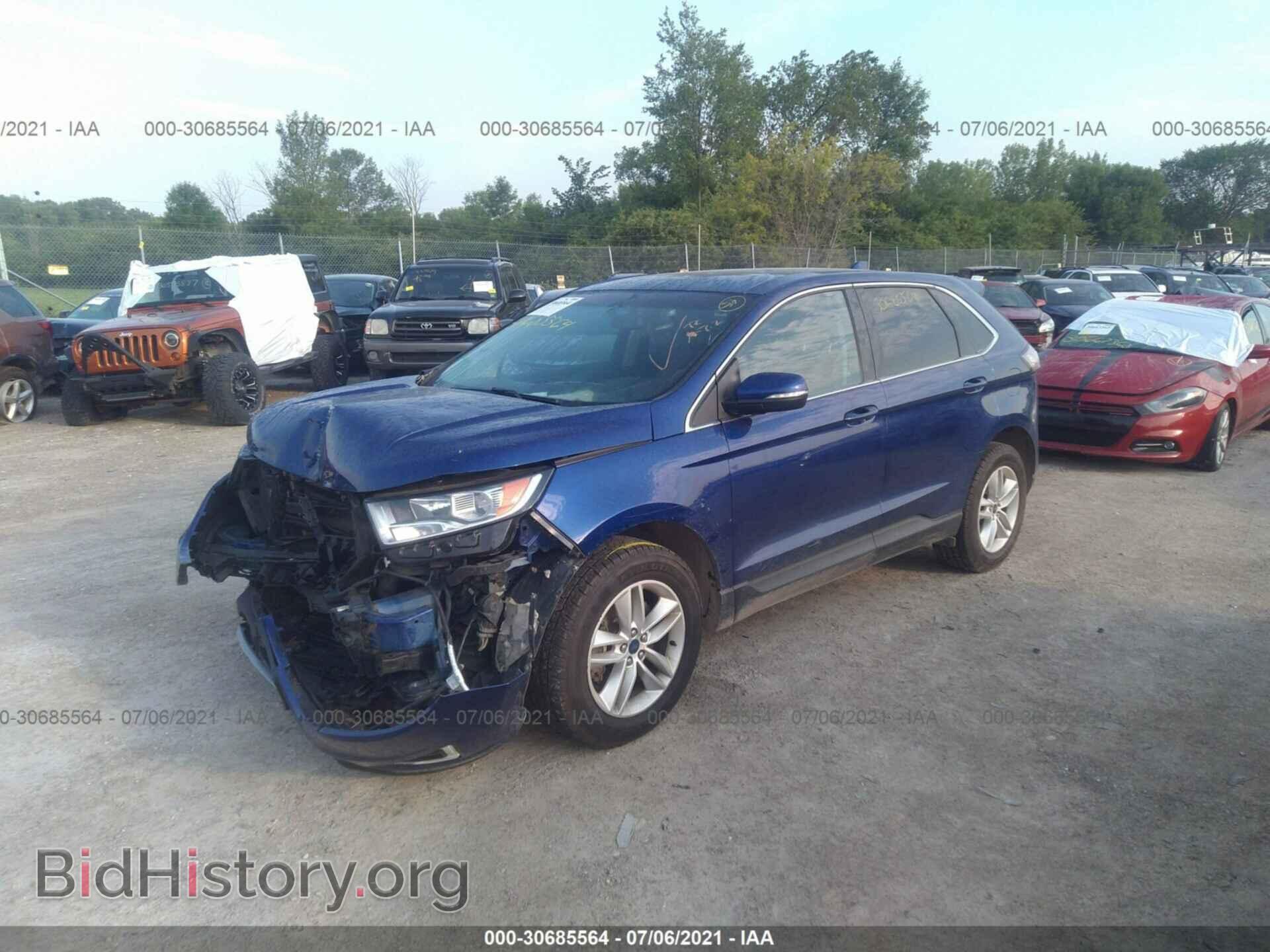 2015 FORD EDGE - VIN: 2FMTK4J99FBC10983 - Photo 2