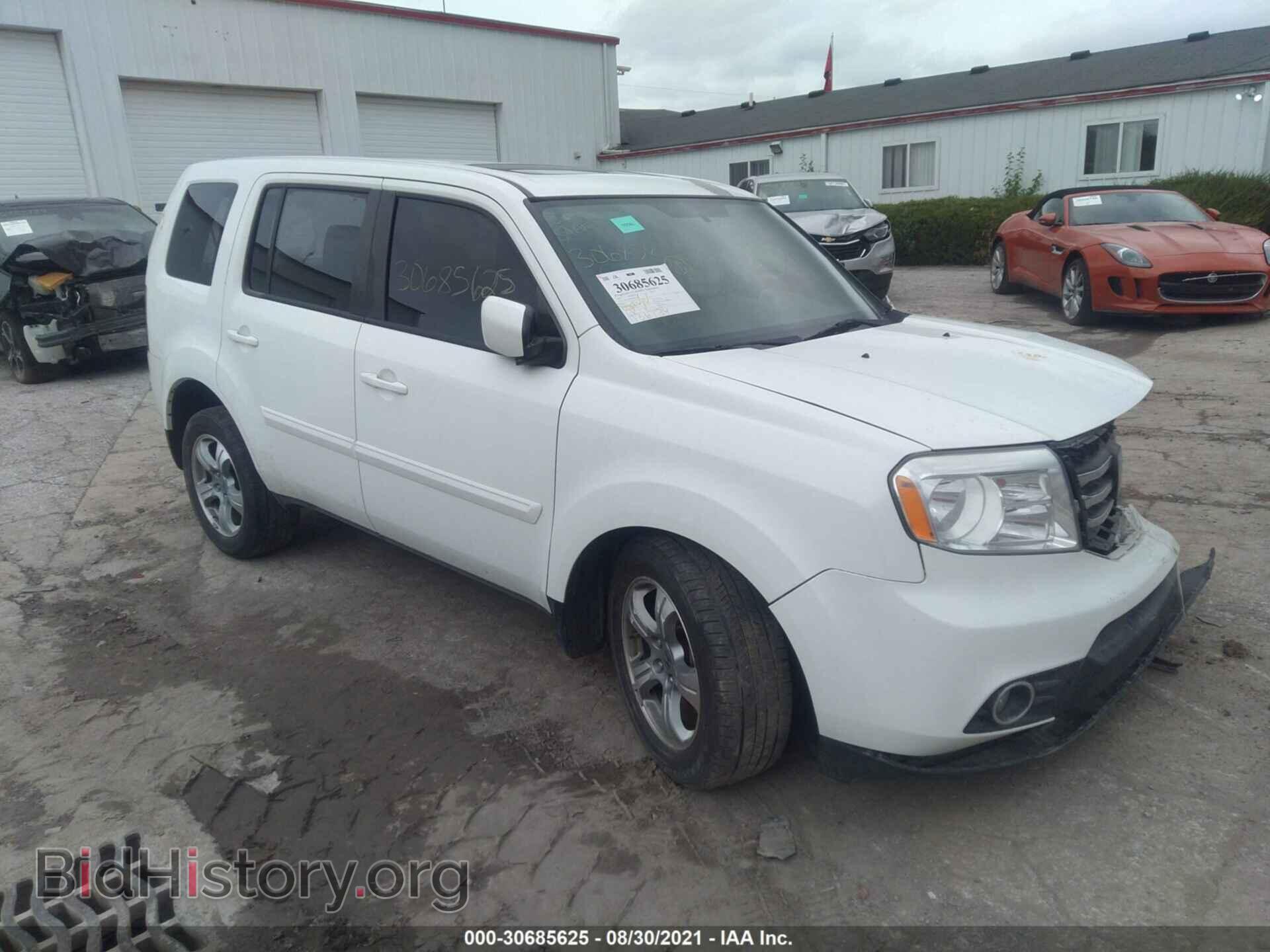 Photo 5FNYF4H55DB053213 - HONDA PILOT 2013