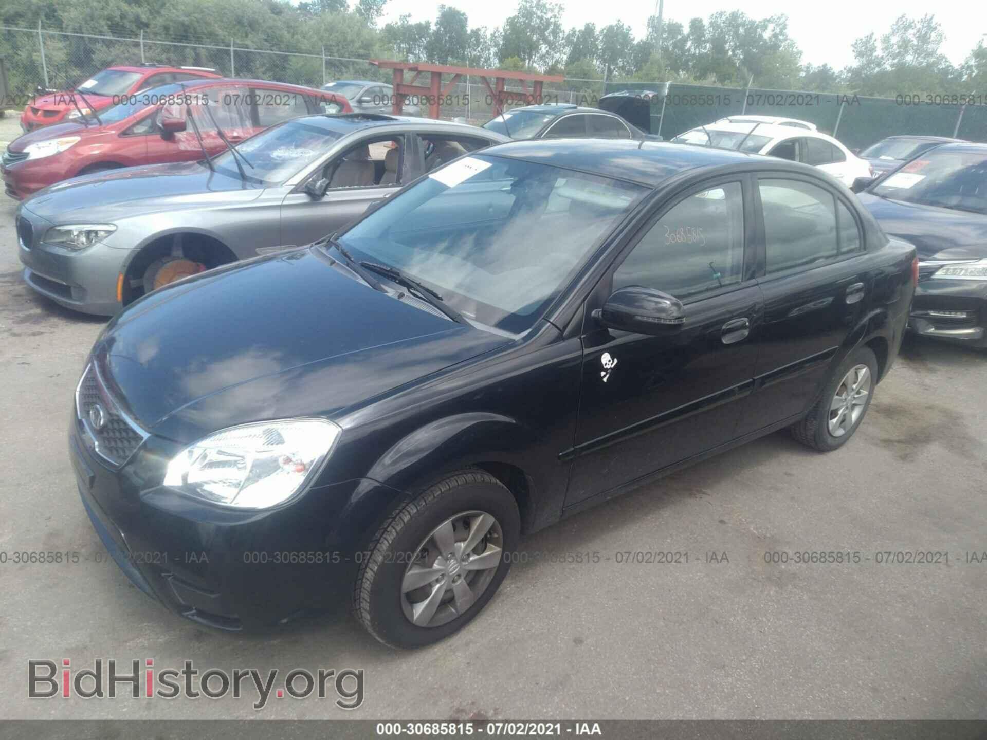 2011 KIA RIO - VIN: KNADH4A38B6922524 - Фото 2