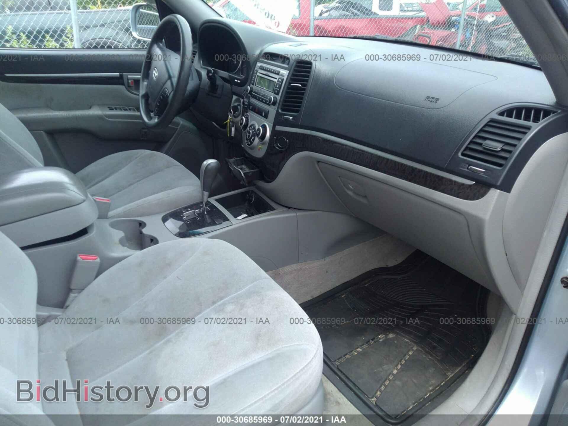2008 HYUNDAI SANTA FE - VIN: 5NMSG73D78H163445 - Фото 5