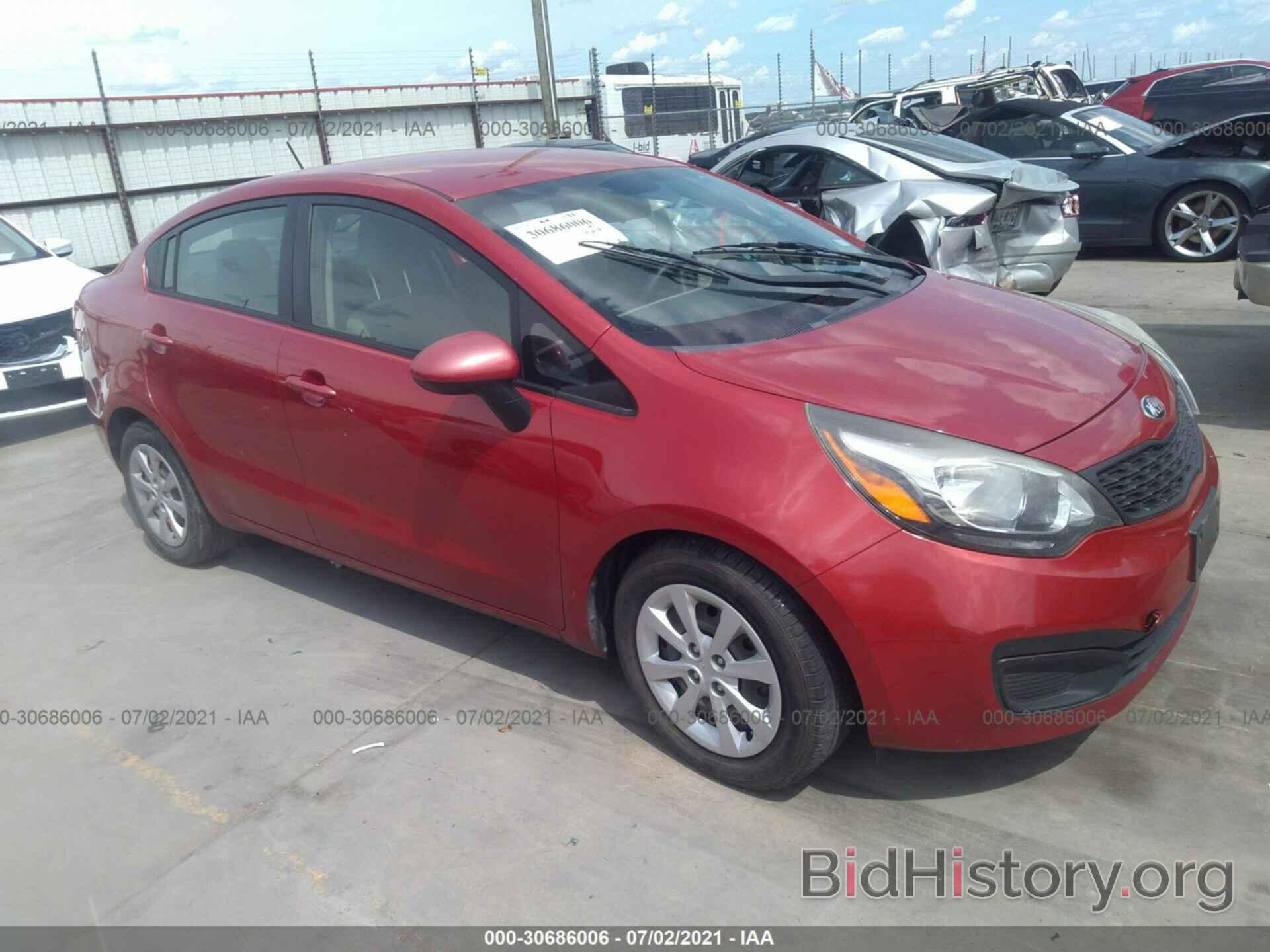 Photo KNADM4A35E6364762 - KIA RIO 2014