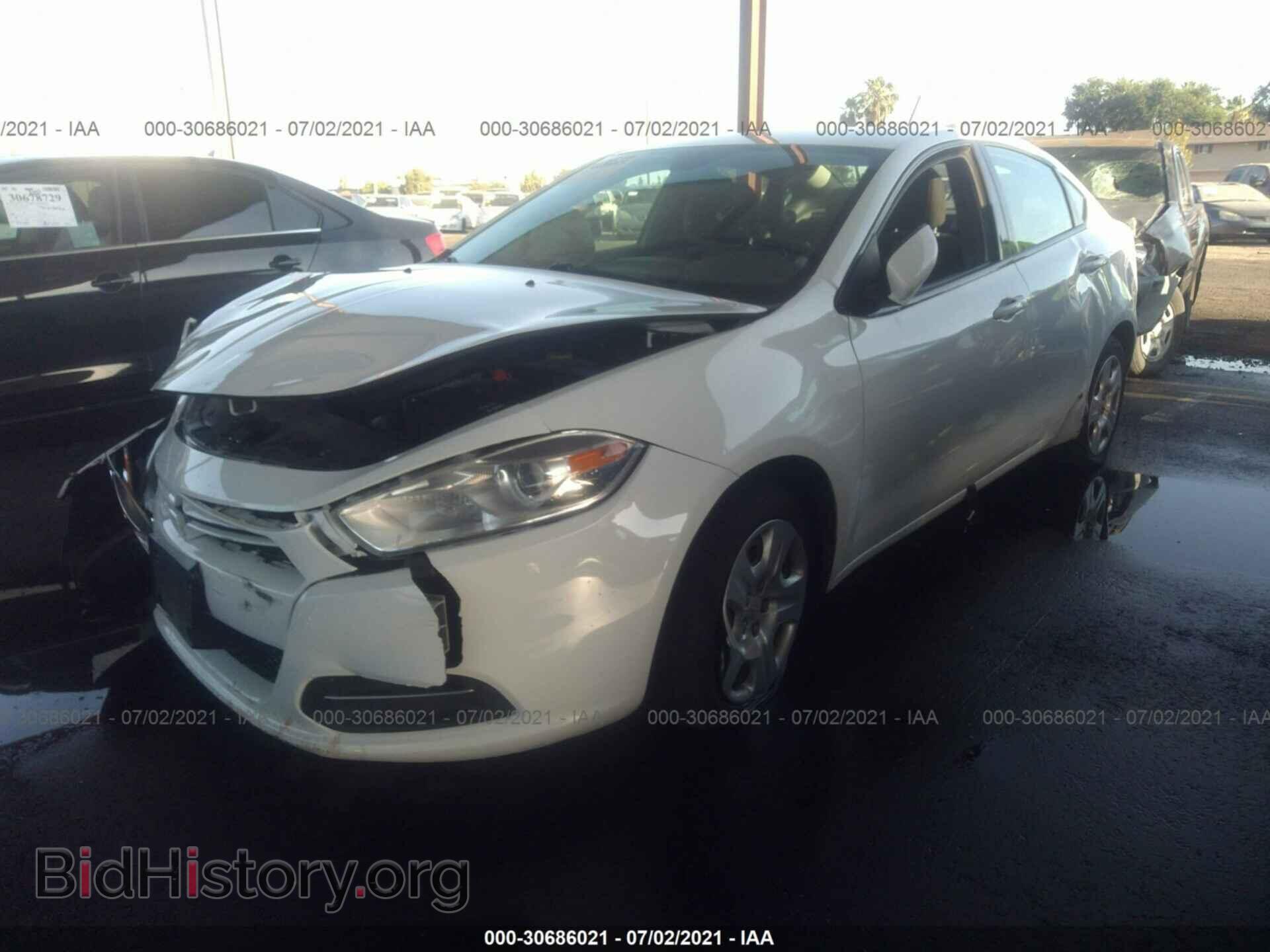 2015 DODGE DART - VIN: 1C3CDFAA4FD266820 - Фото 2