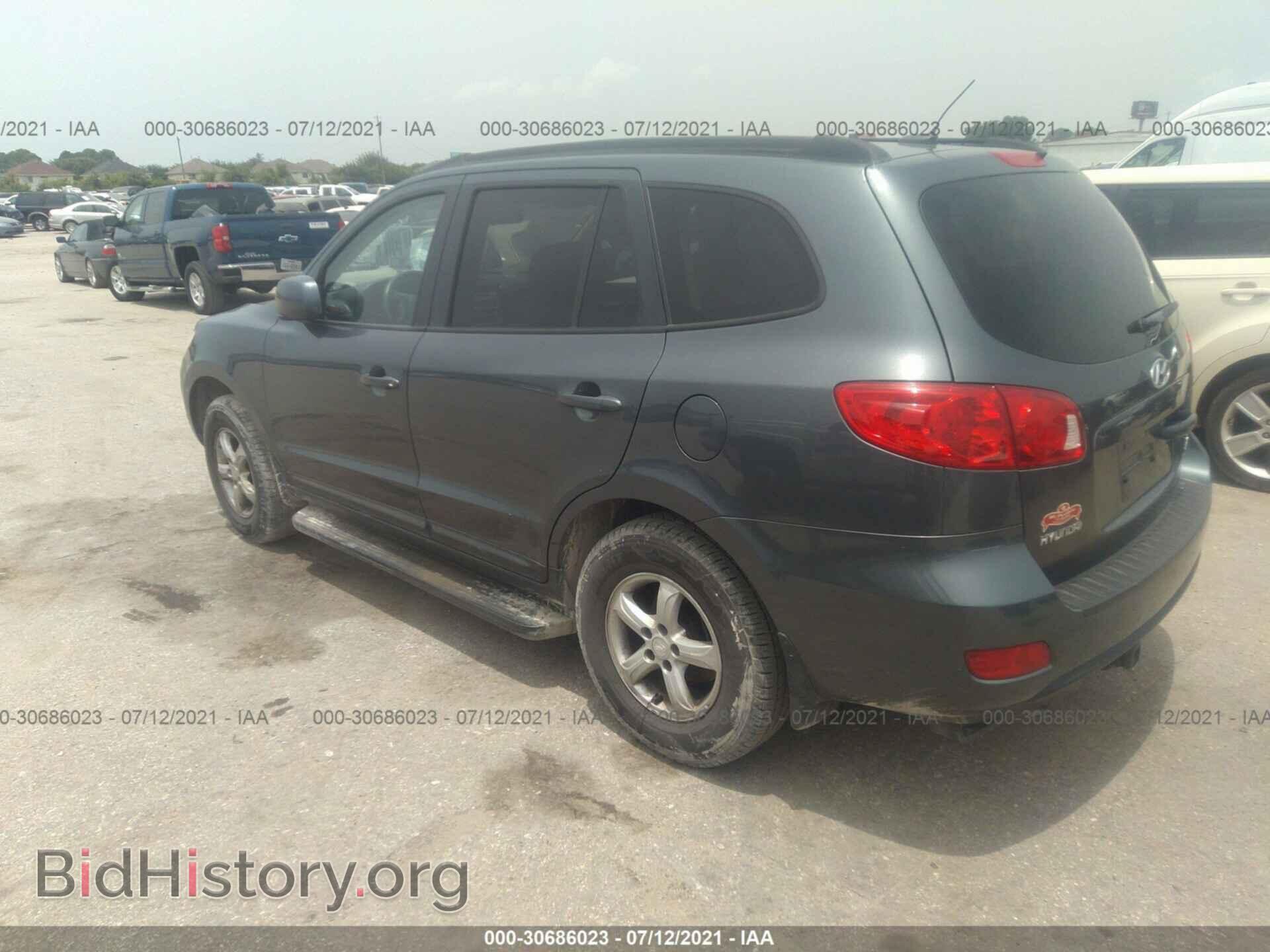 2008 HYUNDAI SANTA FE - VIN: 5NMSG13D98H139922 - Фото 3