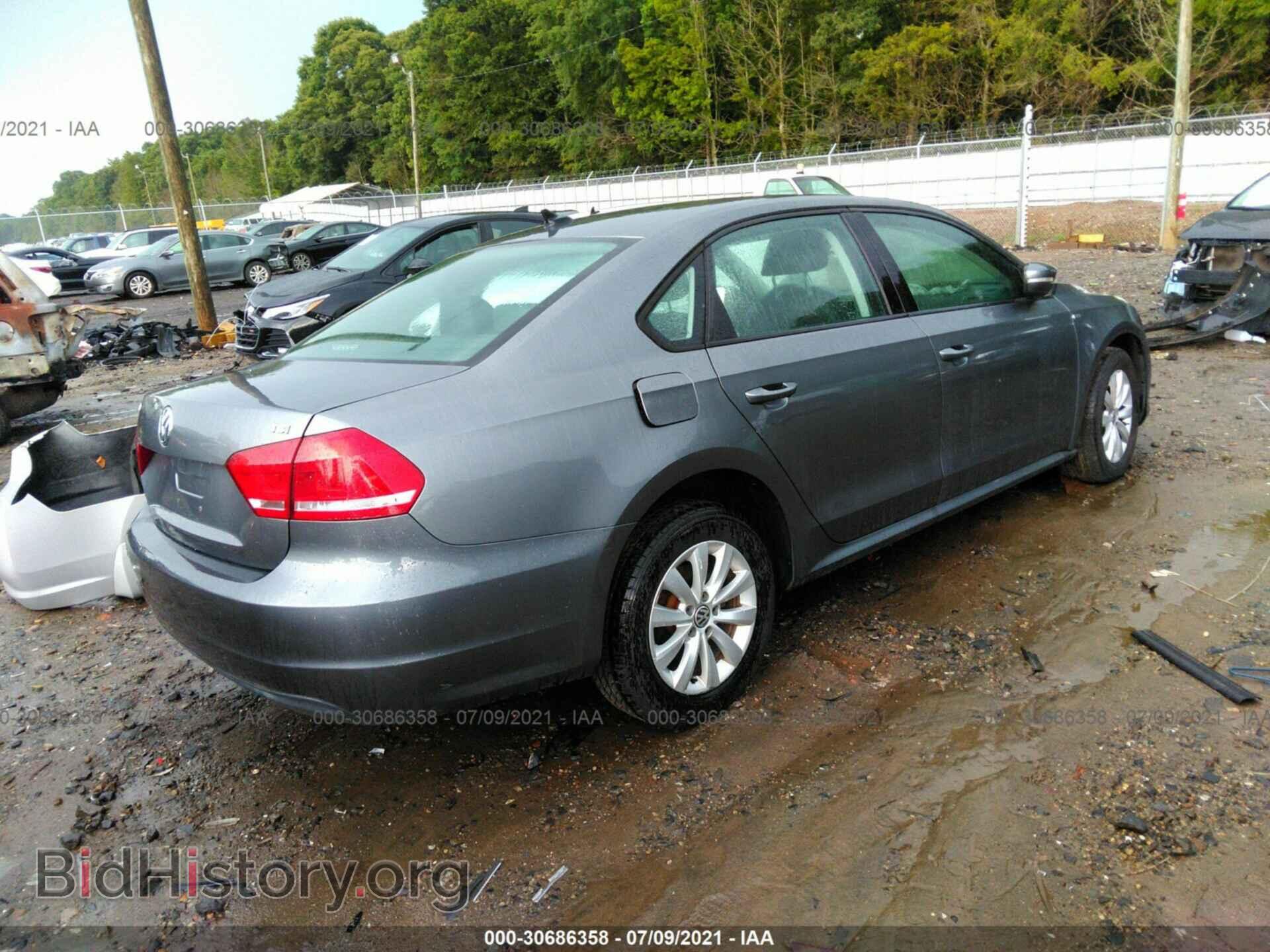 2014 VOLKSWAGEN PASSAT - VIN: 1VWAT7A35EC099060 - Фото 4