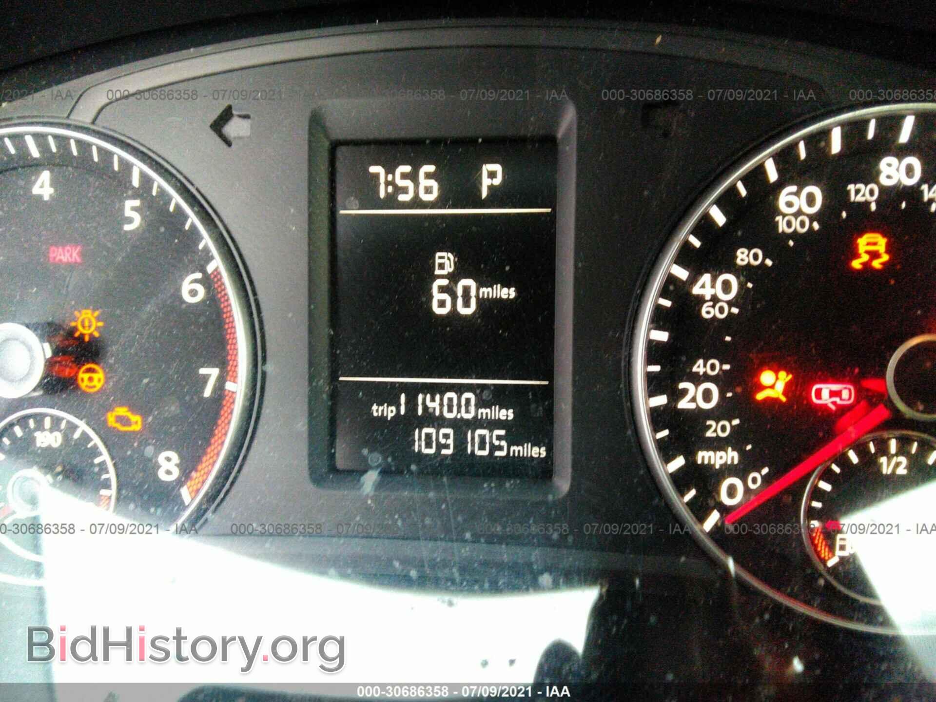 2014 VOLKSWAGEN PASSAT - VIN: 1VWAT7A35EC099060 - Фото 7