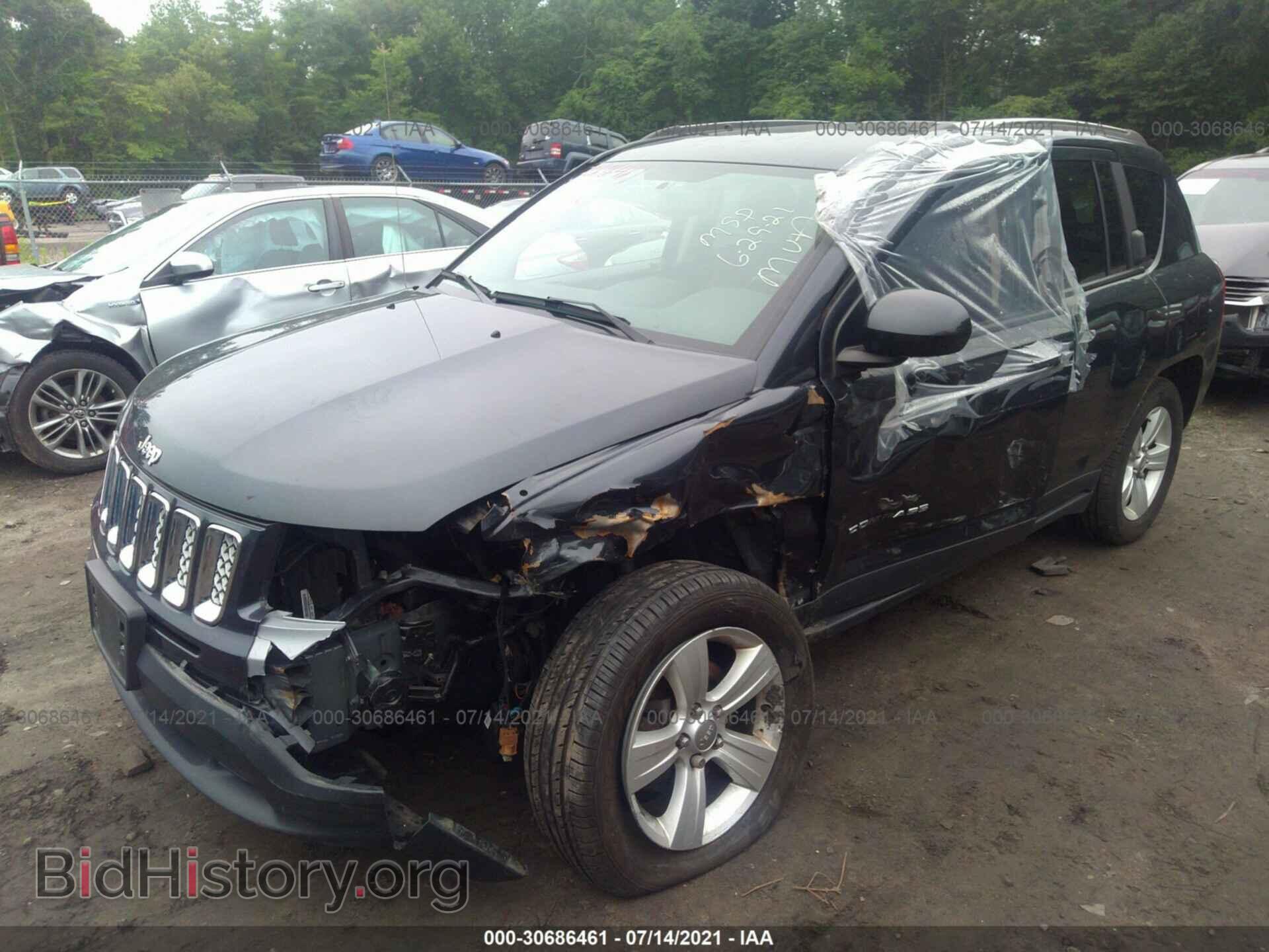 2014 JEEP COMPASS - VIN: 1C4NJDEB4ED810316 - Фото 2