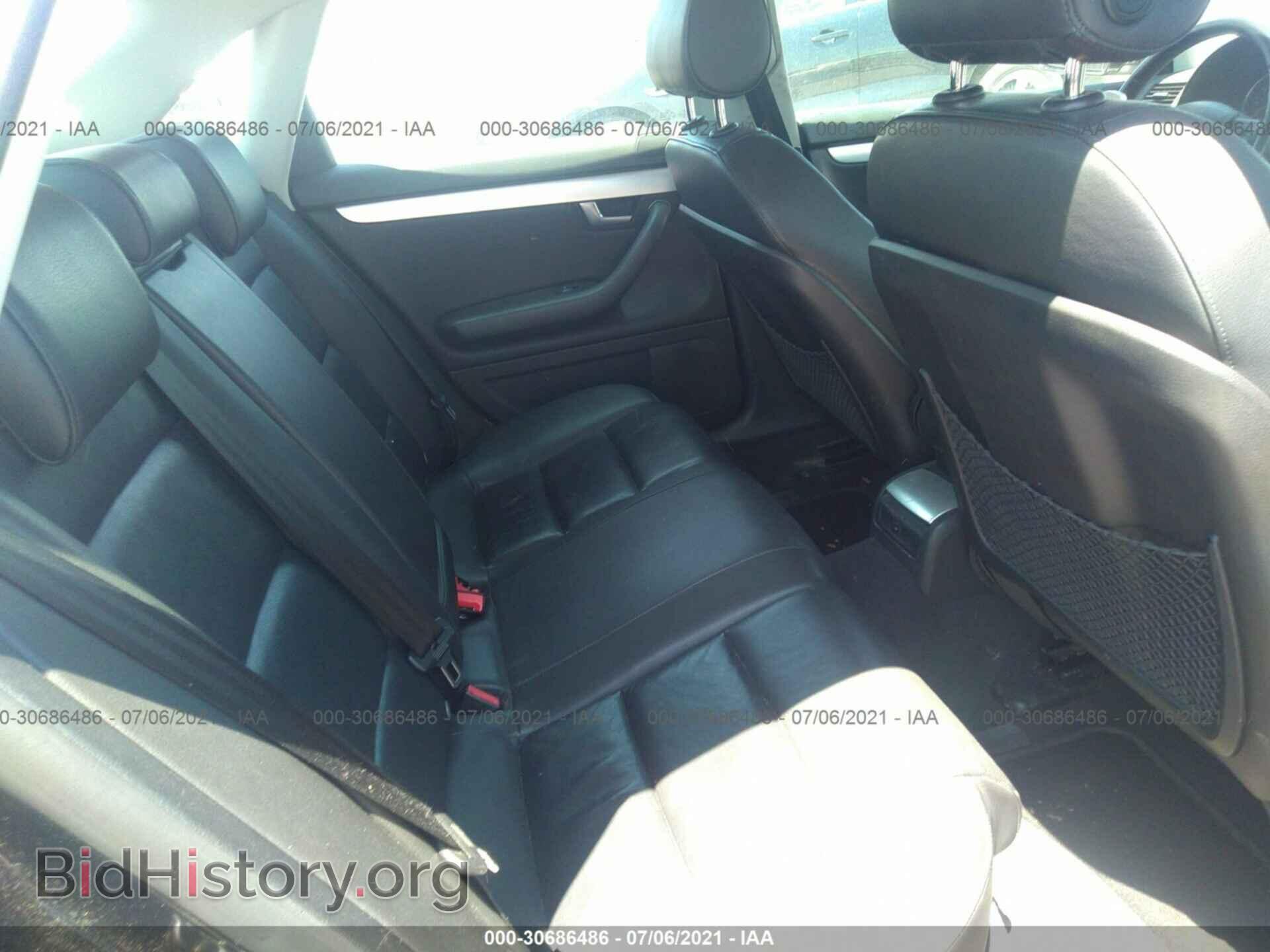2007 AUDI A4 - VIN: WAUDF78E37A183596 - Photo 8