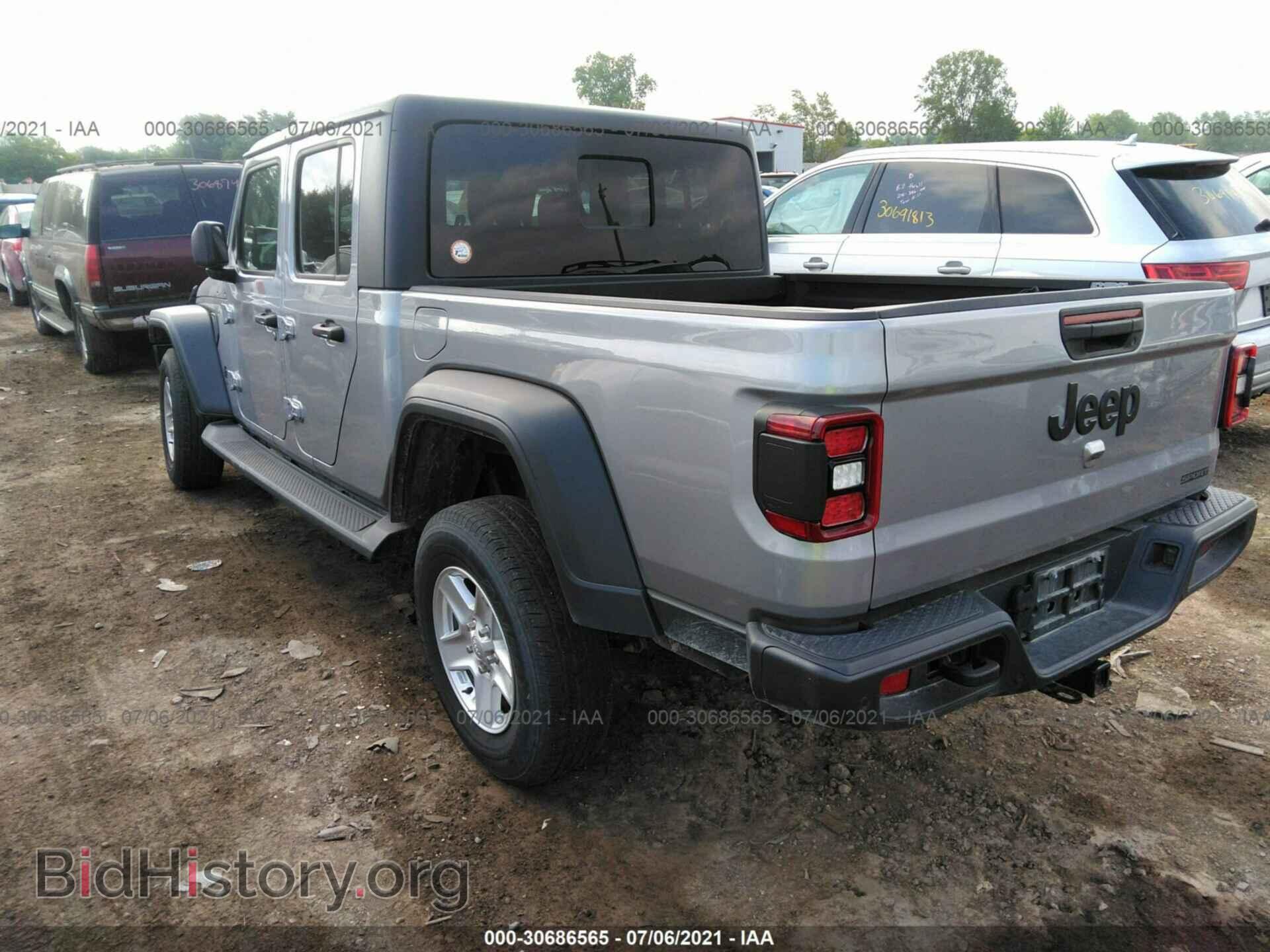 2020 JEEP GLADIATOR - VIN: 1C6HJTAG6LL117427 - Фото 3